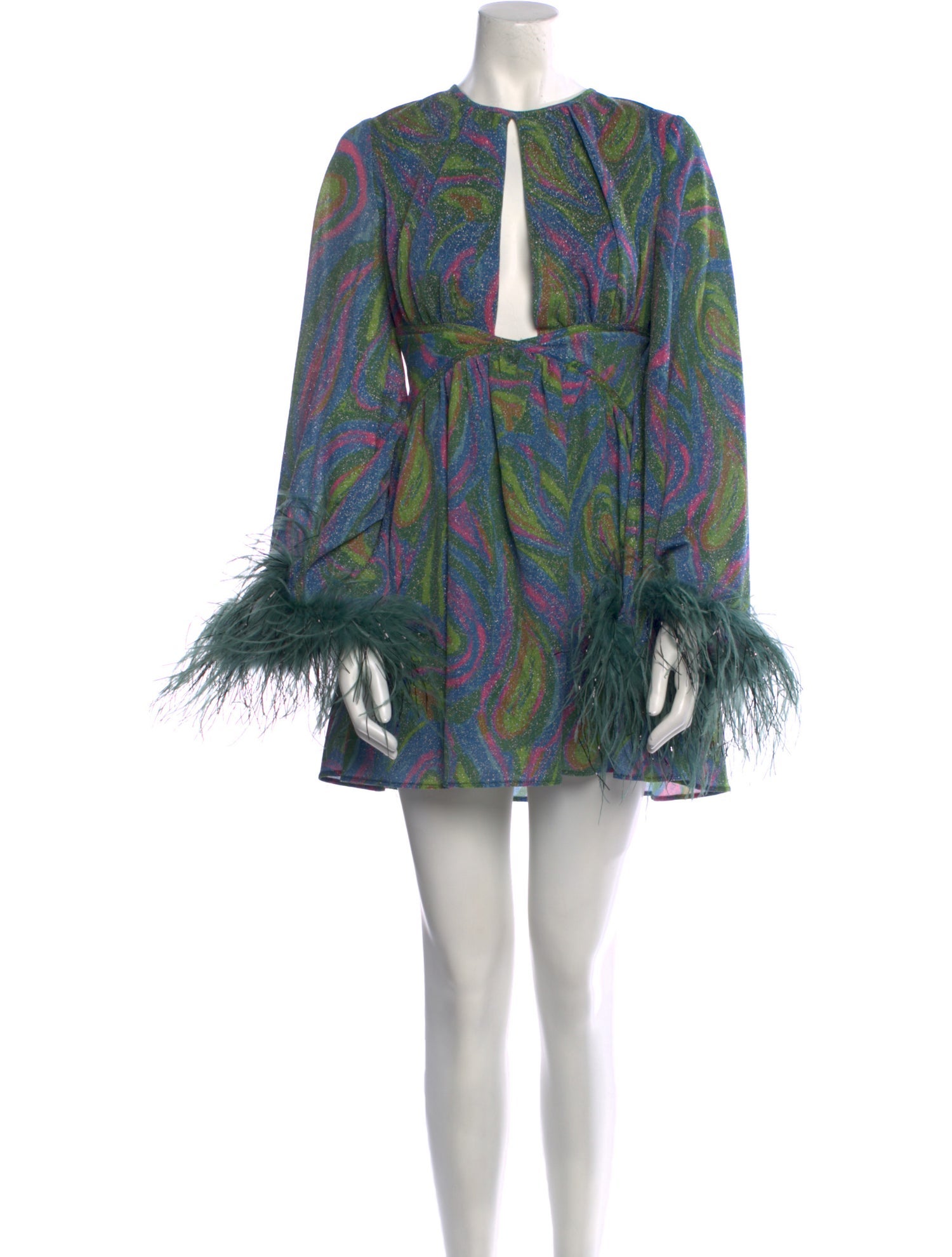 Alice McCall Paisley Print Mini Dress