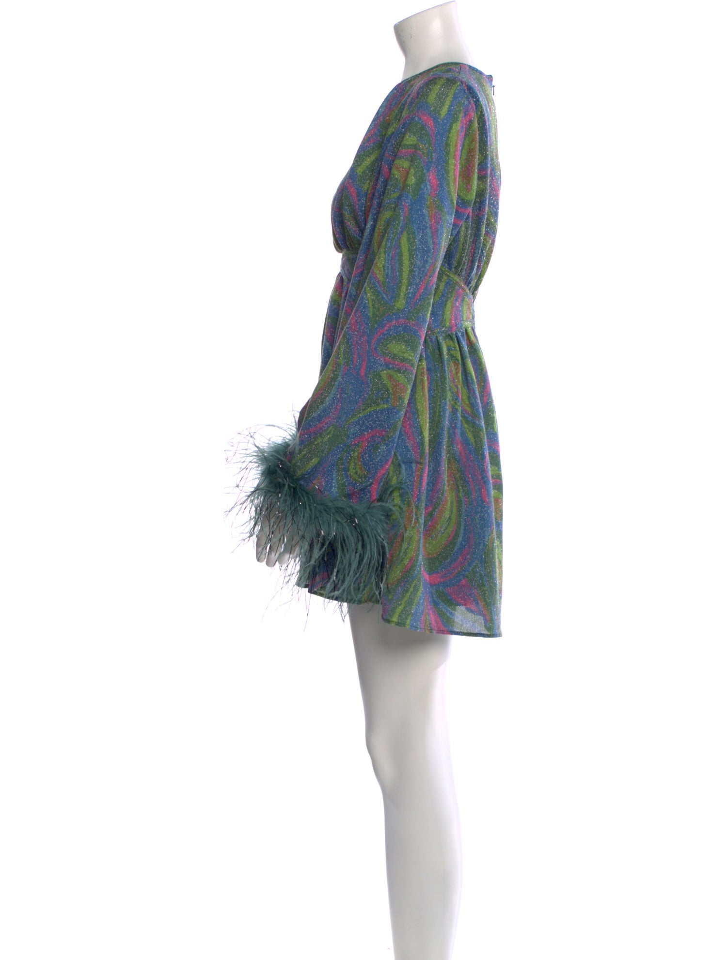 Alice McCall Paisley Print Mini Dress