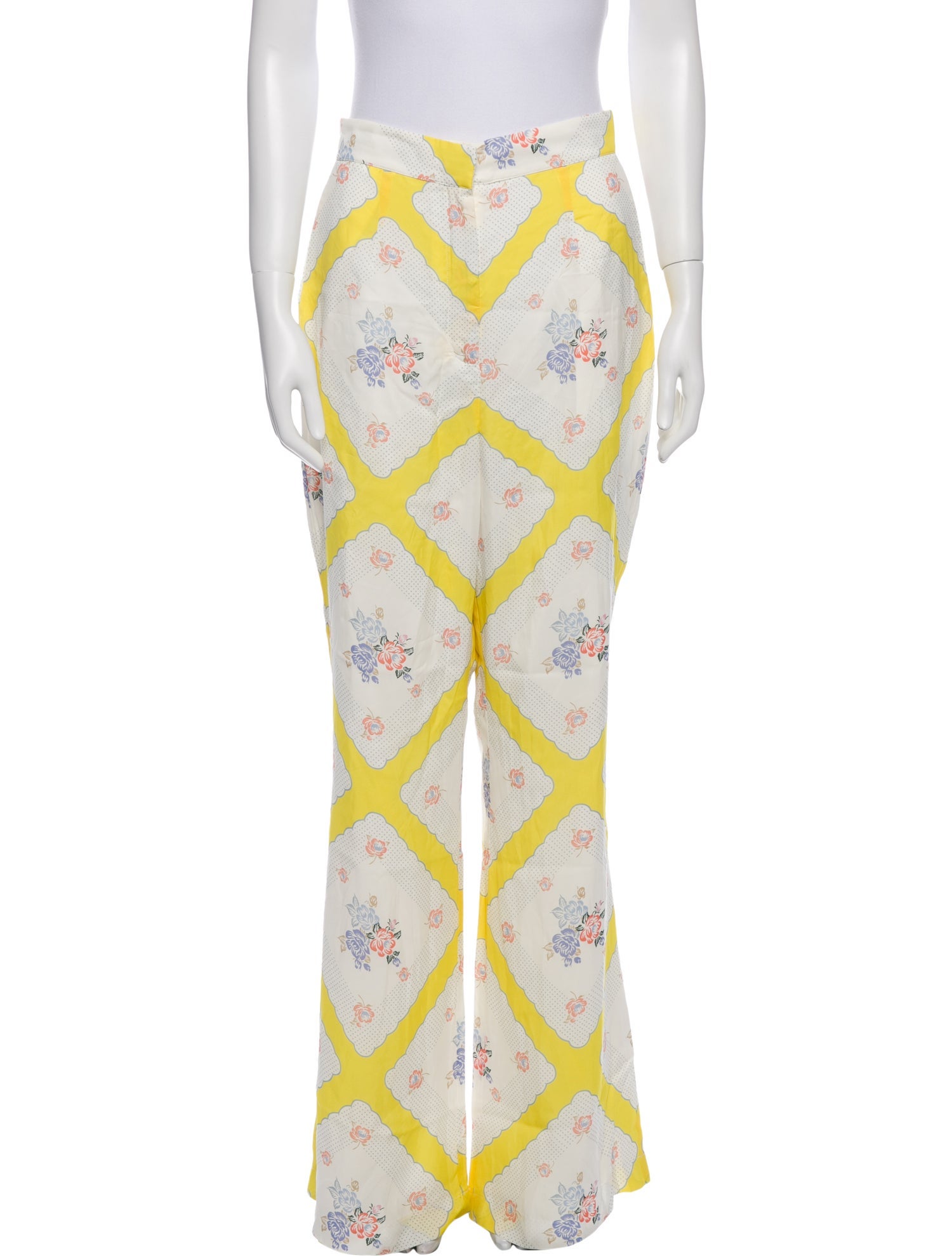 Alice McCall Printed Wide Leg Pants w/ Tags