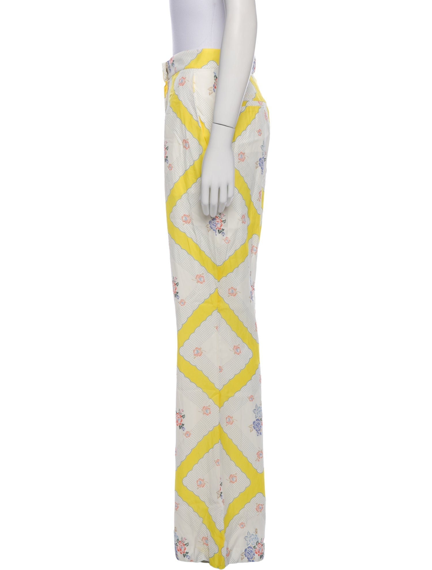 Alice McCall Printed Wide Leg Pants w/ Tags