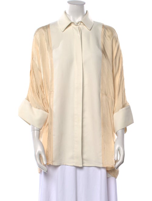 Alice McCall Long Sleeve Button-Up Top
