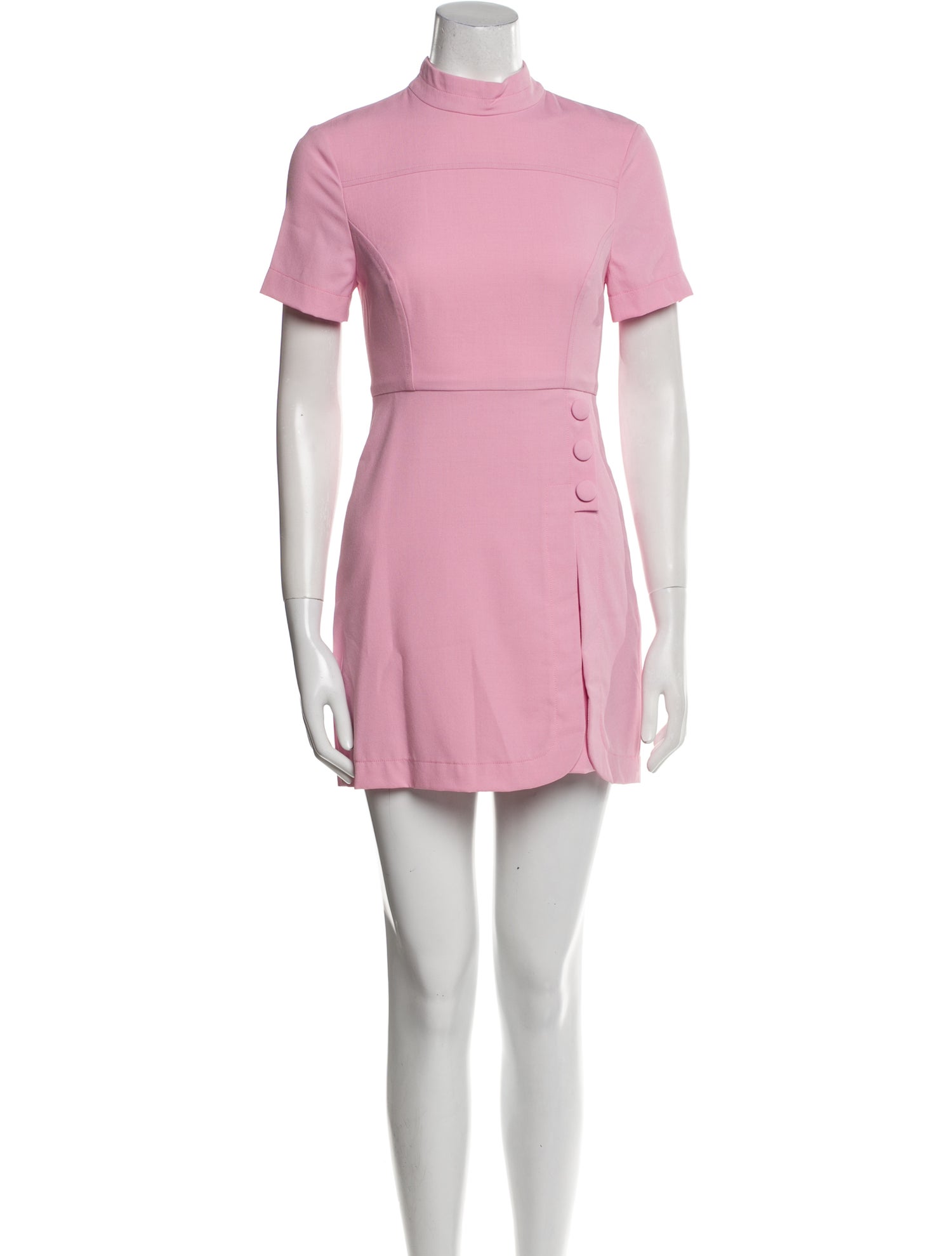Alice McCall Mock Neck Mini Dress