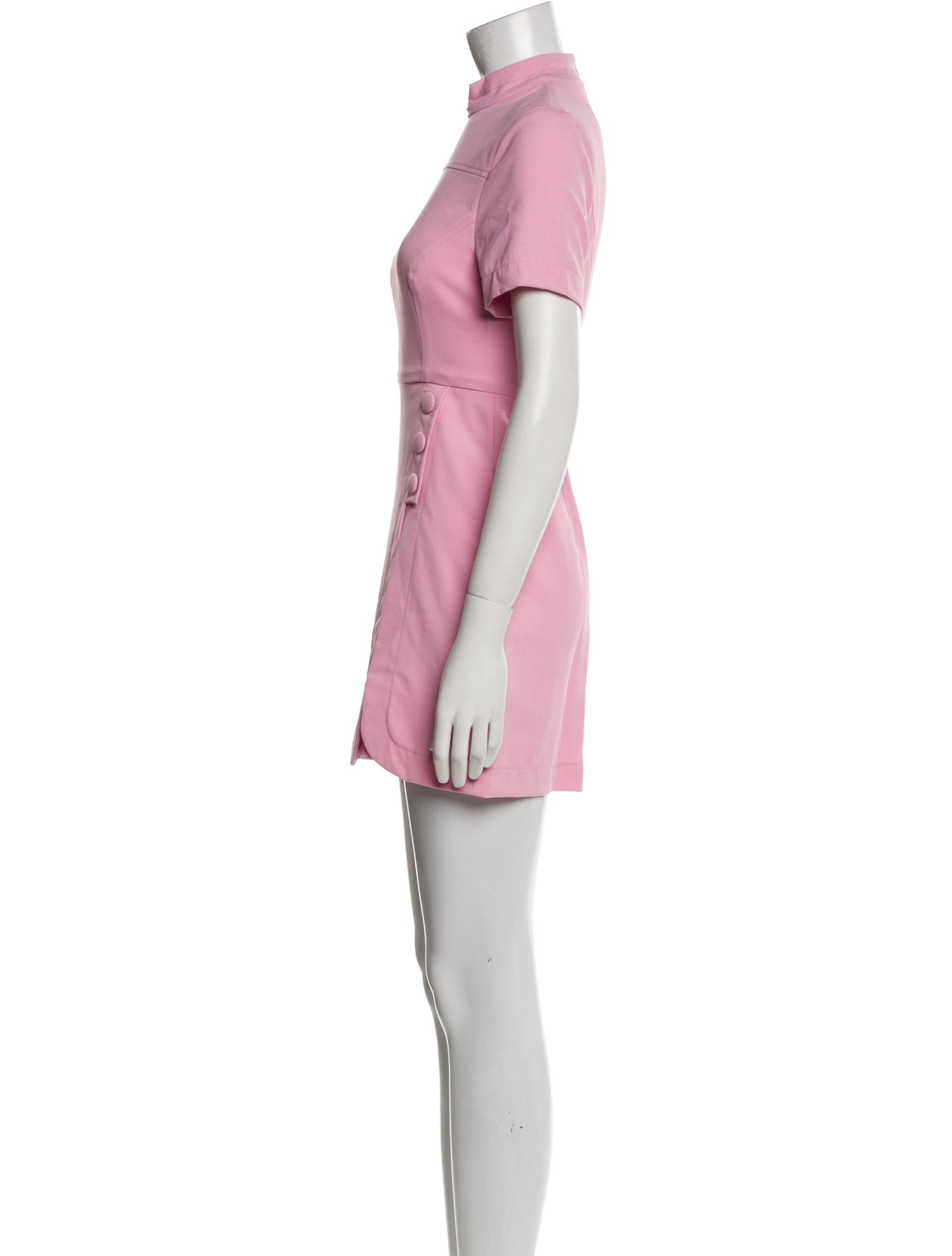Alice McCall Mock Neck Mini Dress