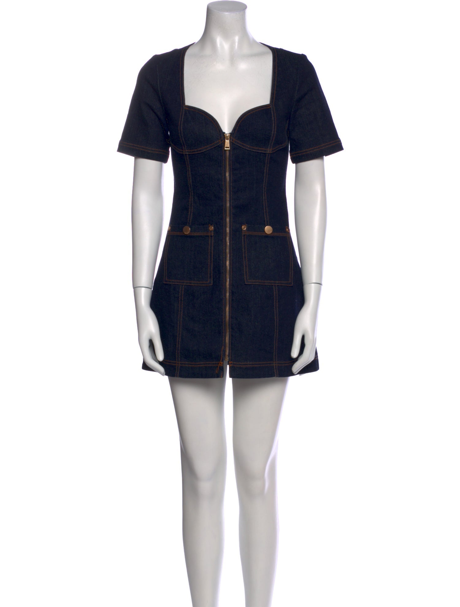 Alice McCall Square Neckline Mini Dress