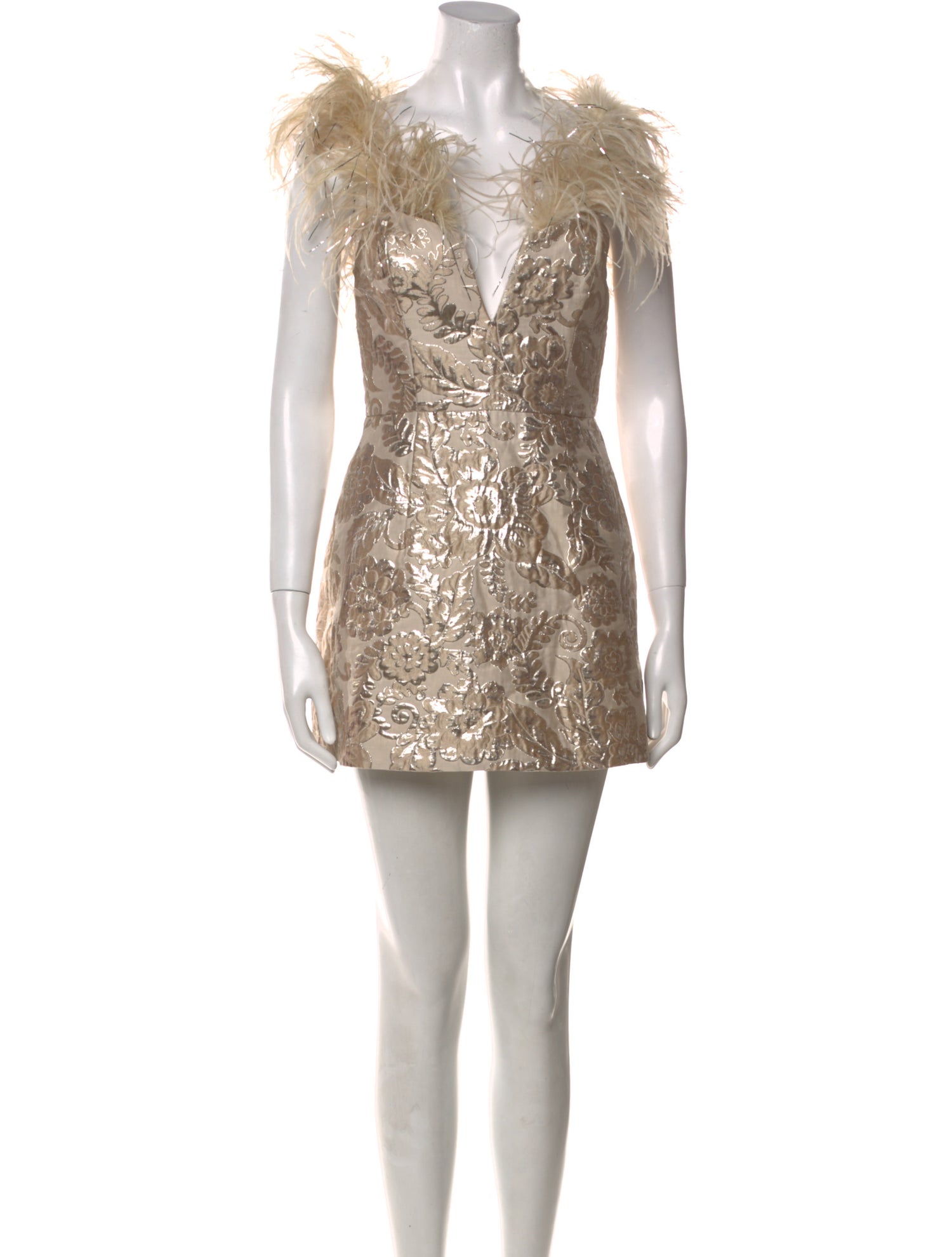 Alice McCall V-Neck Mini Dress