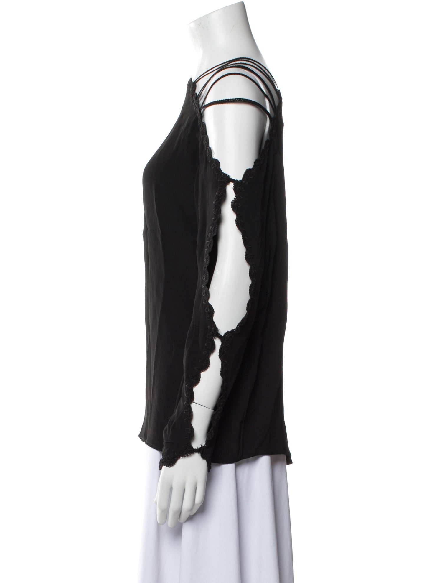 Alice McCall Off-The-Shoulder Long Sleeve Sweatshirt