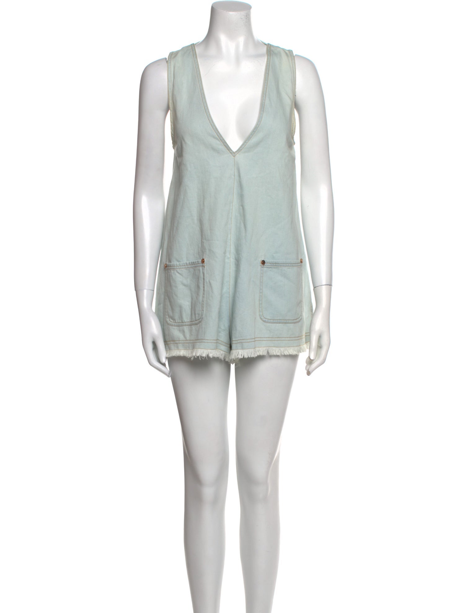 Alice McCall Plunge Neckline Romper