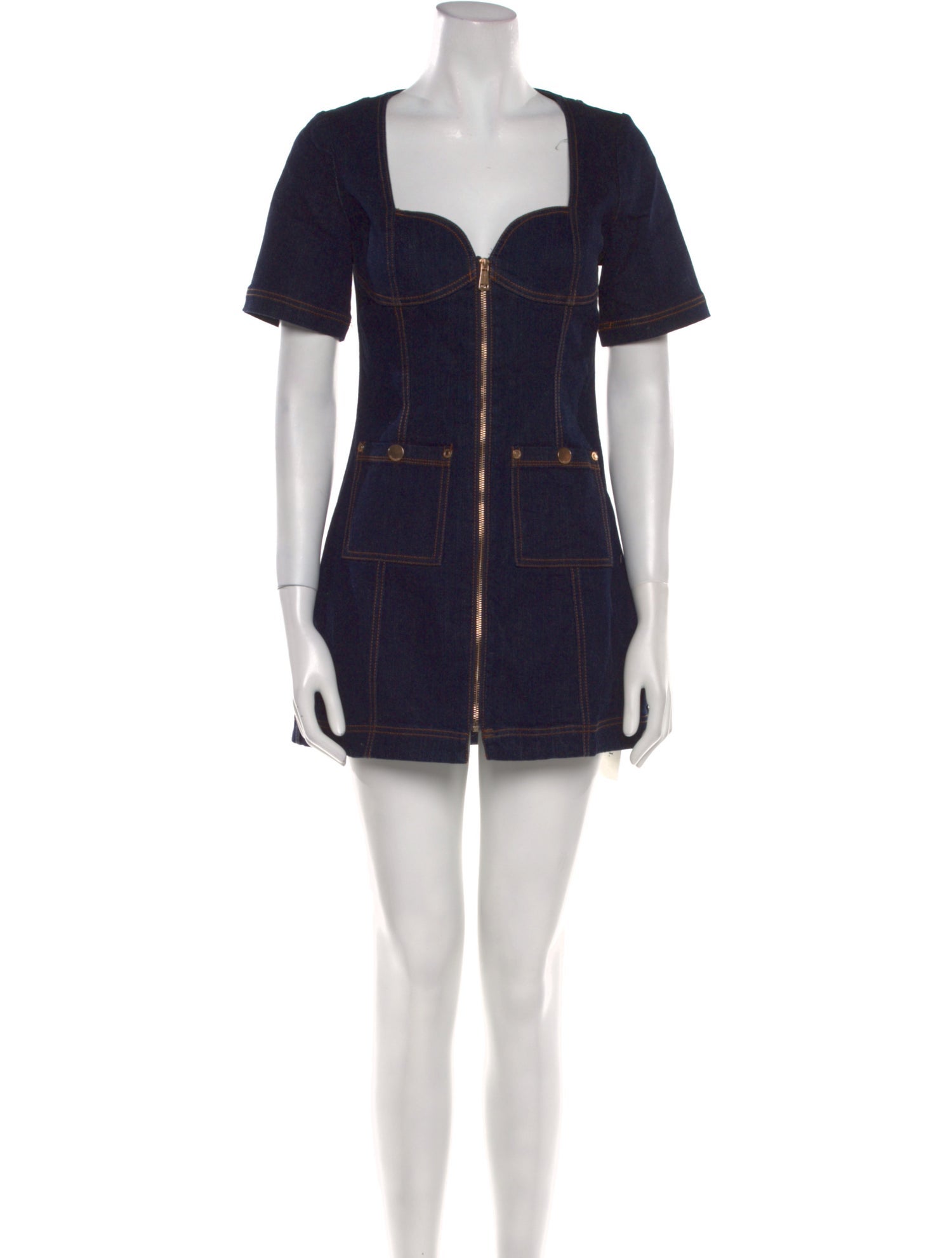 Alice McCall Square Neckline Mini Dress