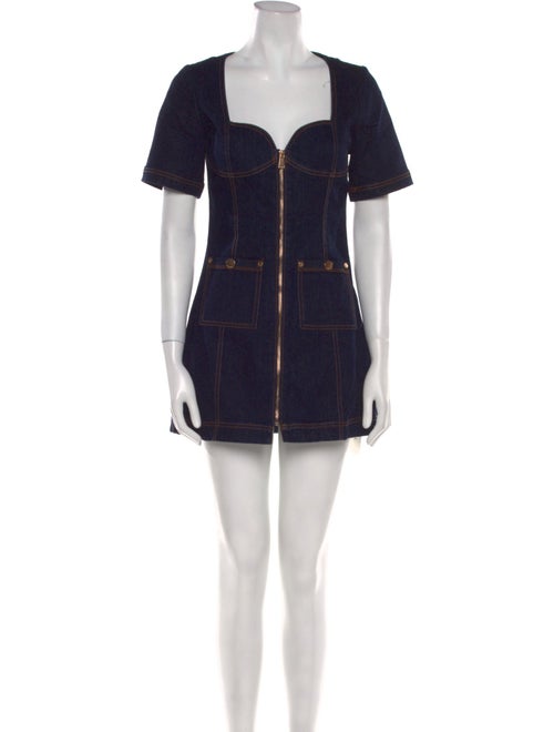 Alice McCall Square Neckline Mini Dress