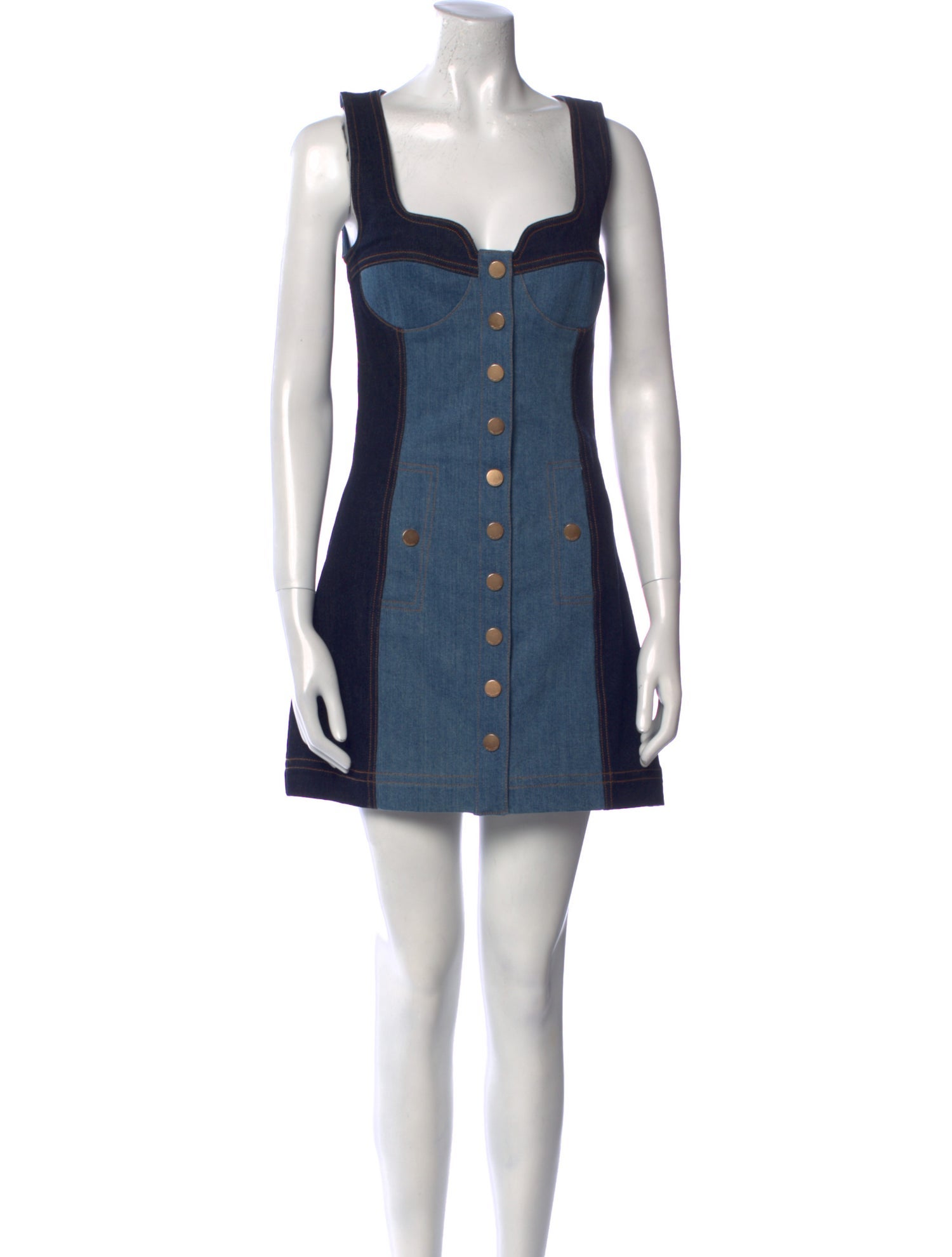 Alice McCall Square Neckline Mini Dress