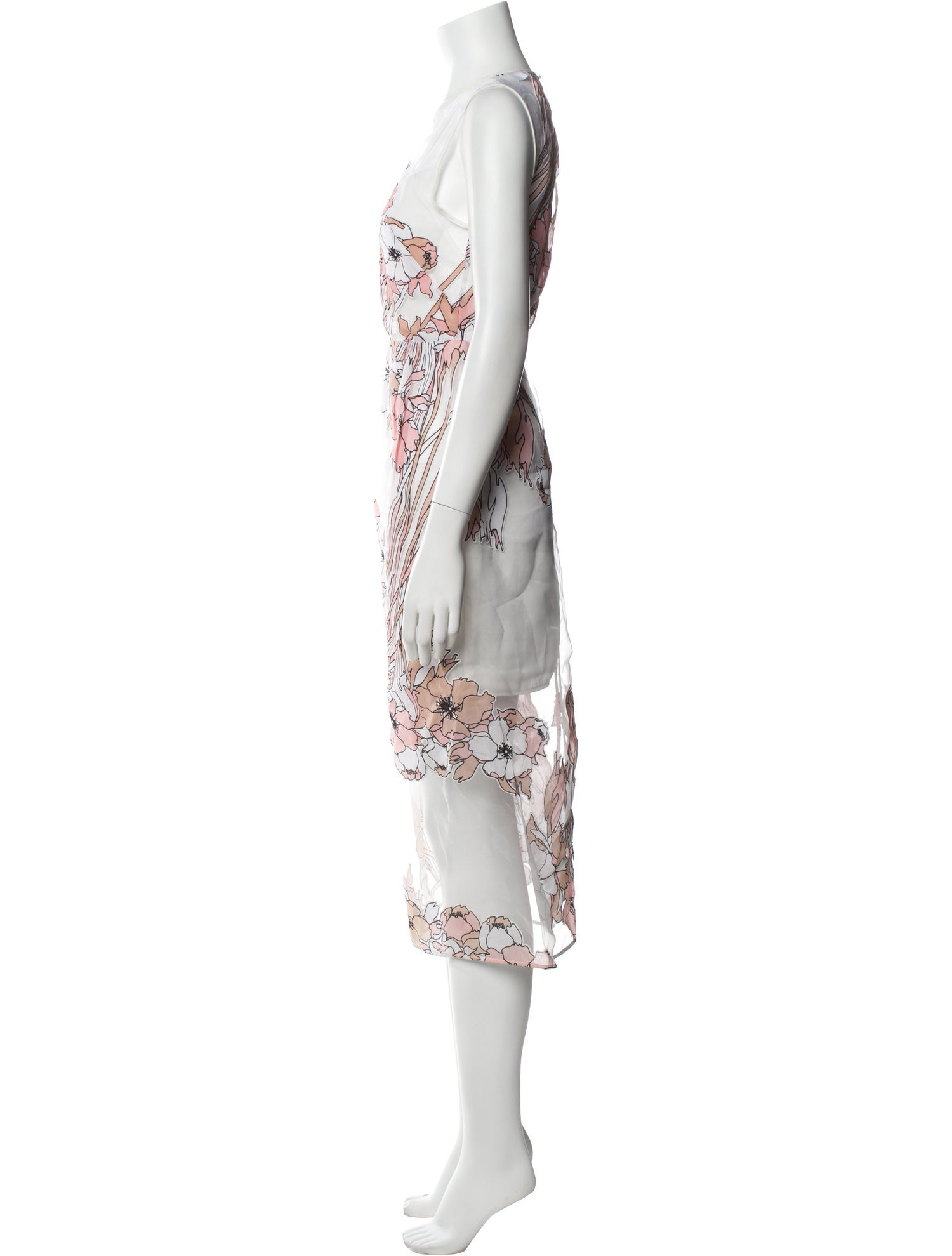Alice McCall Floral Print Midi Length Dress