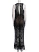 Alice McCall Lace Pattern Plunge Neckline Jumpsuit