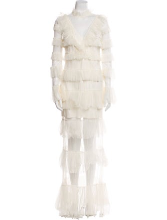 Alice McCall V-Neck Mini Dress