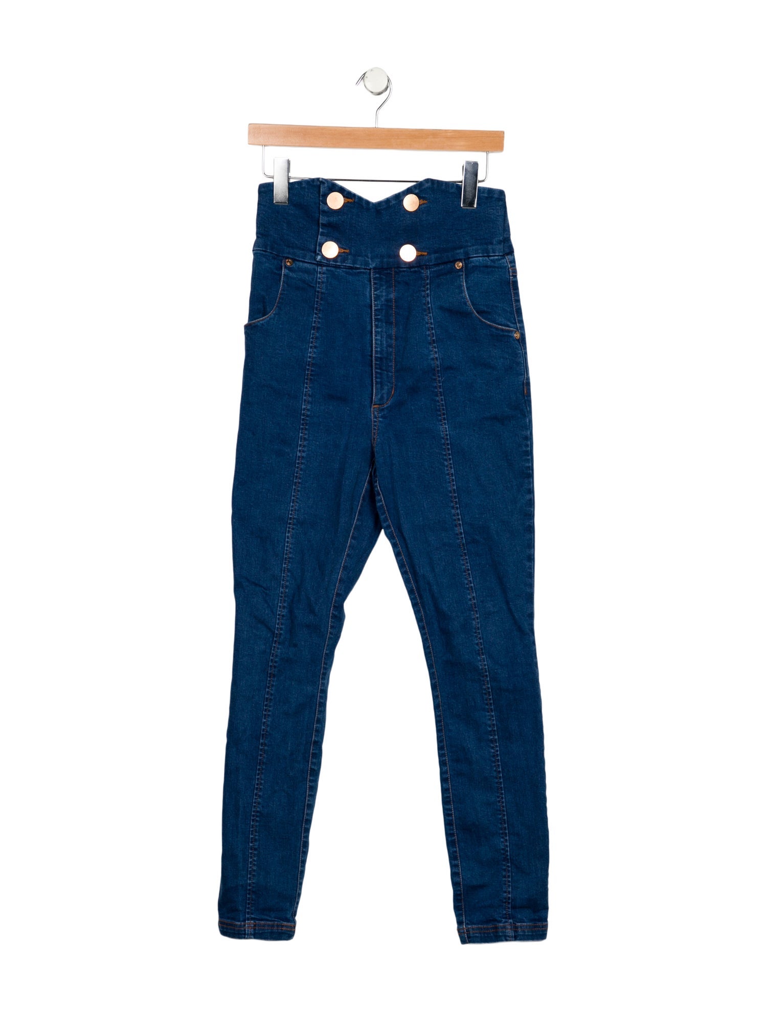 Alice McCall High-Rise Skinny Leg Jeans