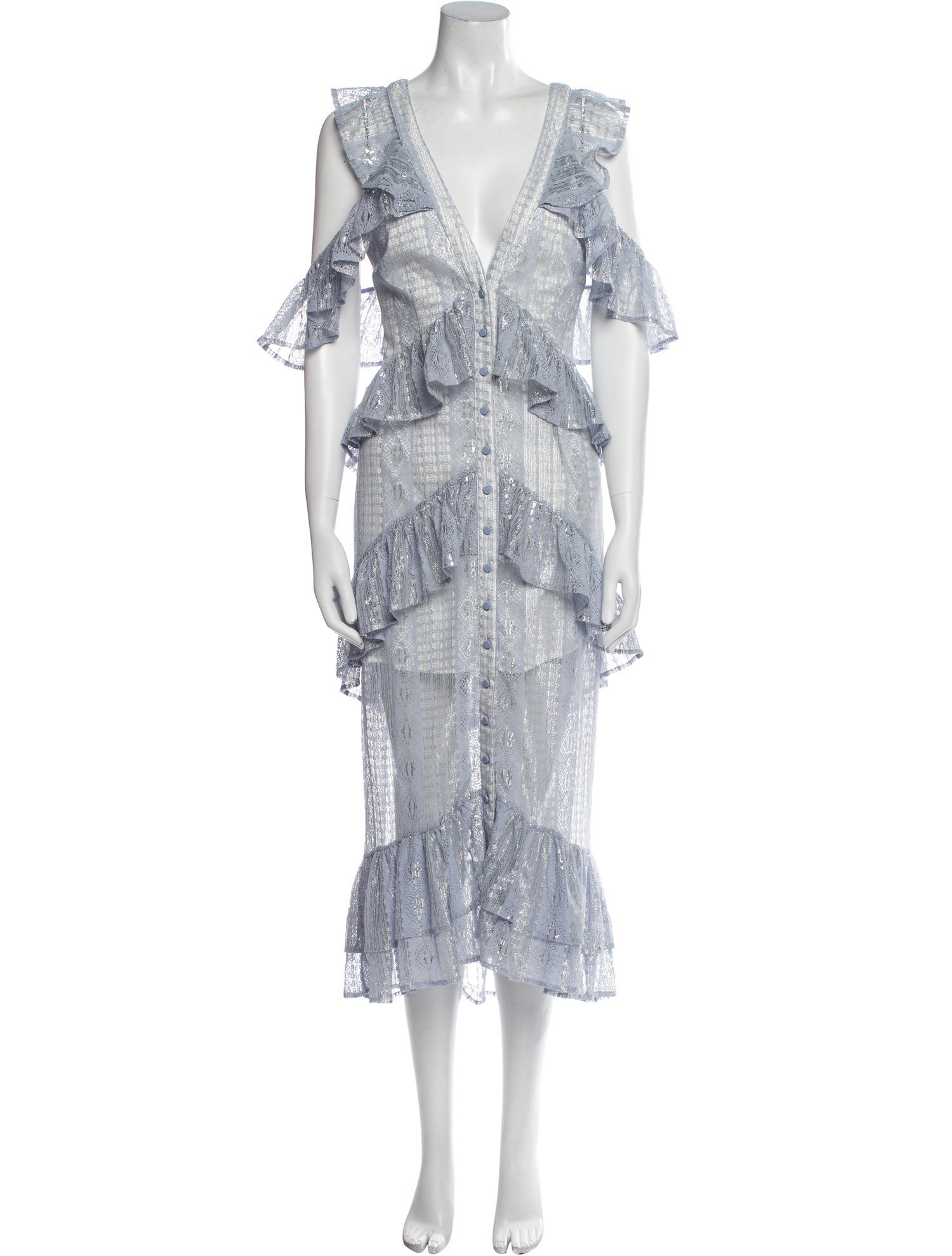 Alice McCall Floral Print Midi Length Dress