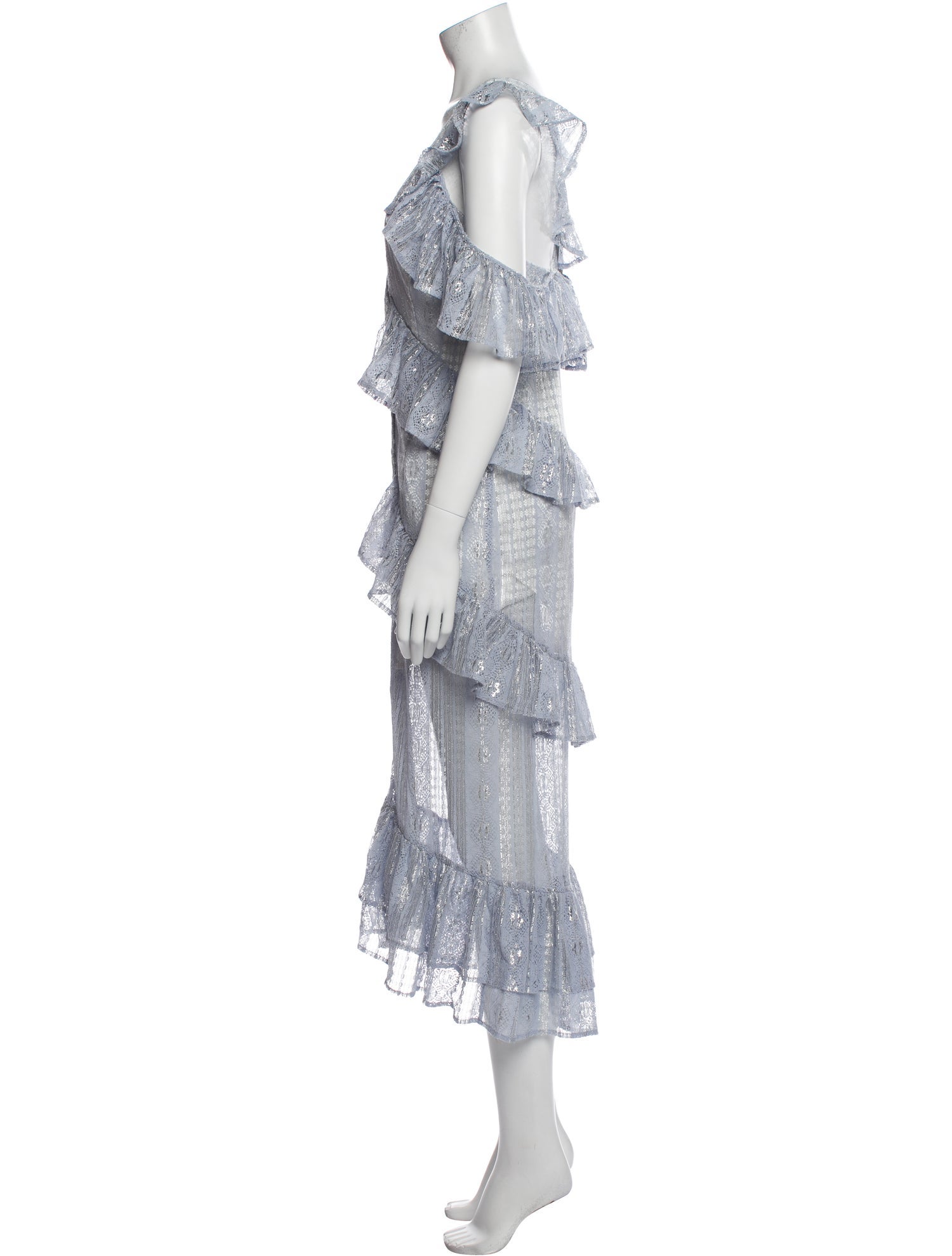 Alice McCall Floral Print Midi Length Dress