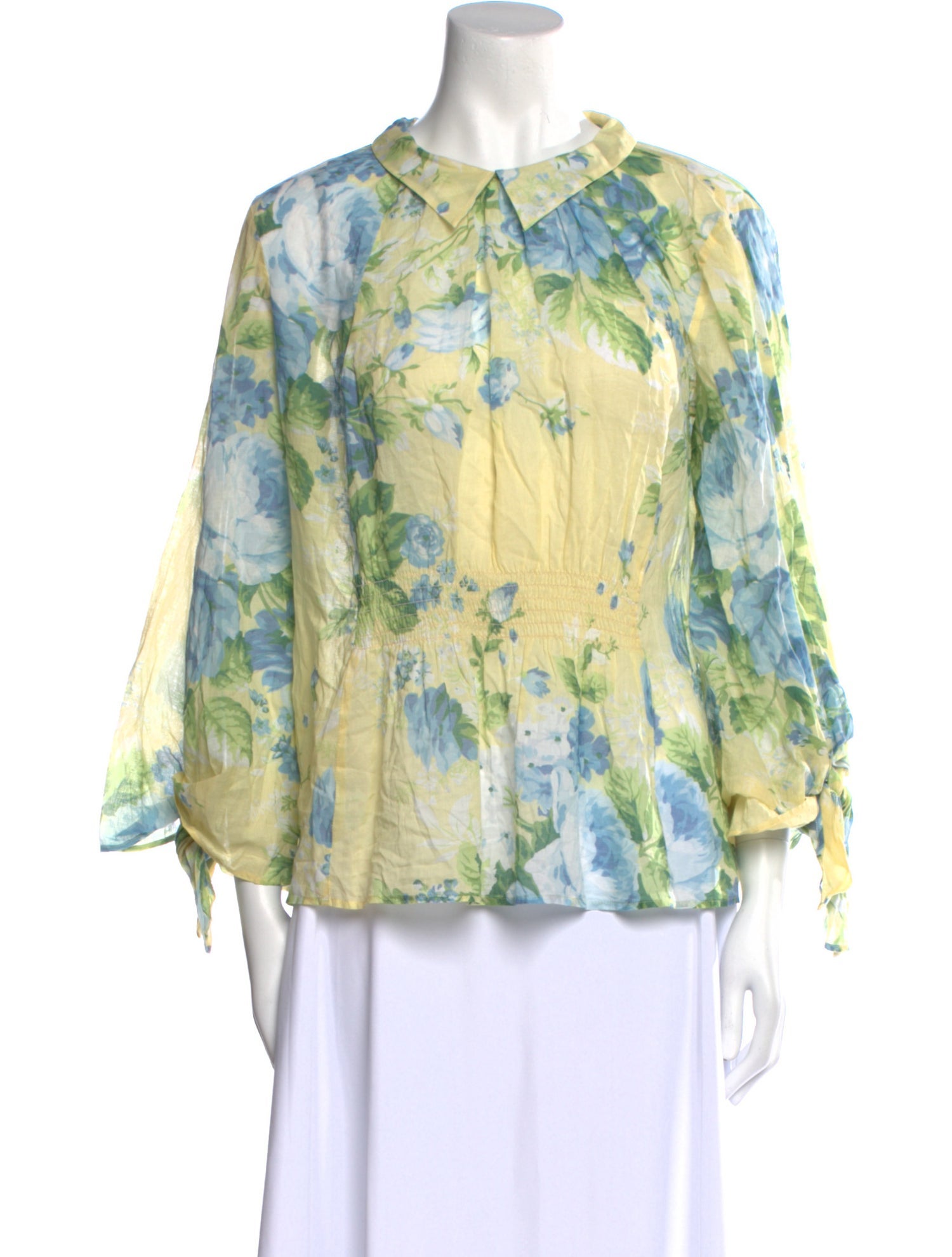 Alice McCall Floral Print Crew Neck Blouse