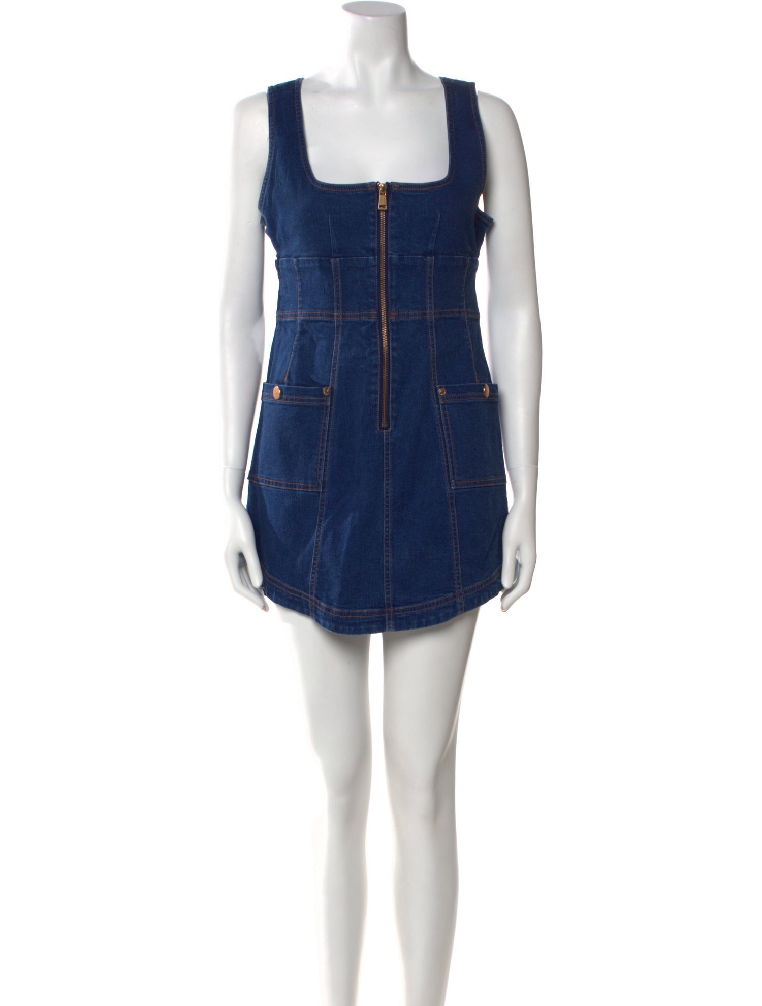 Alice McCall Square Neckline Mini Dress