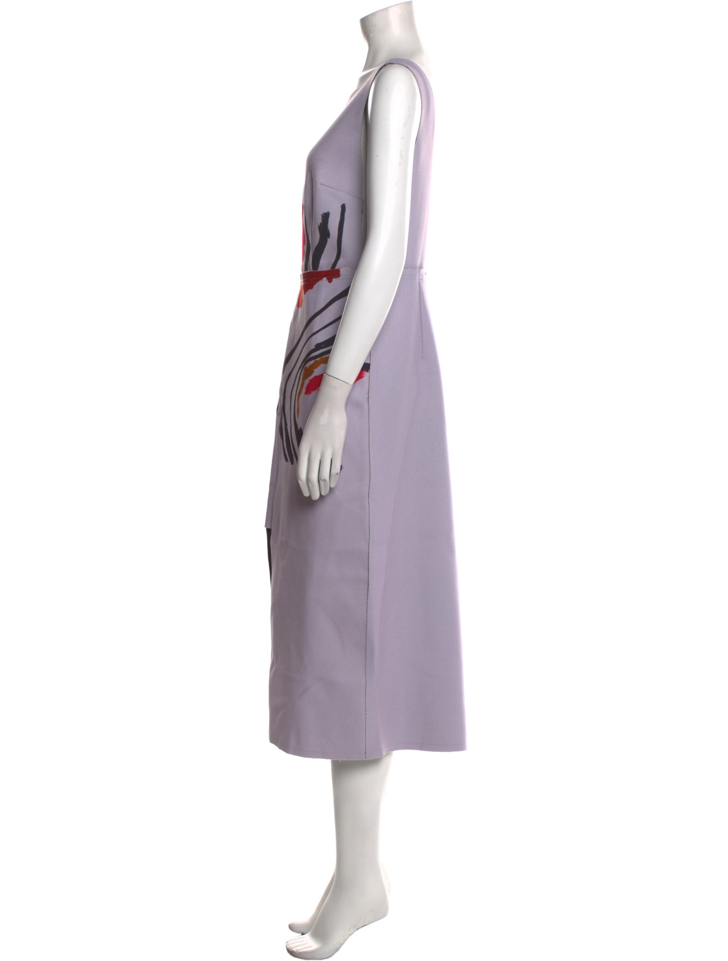 Alice McCall Printed Midi Length Dress