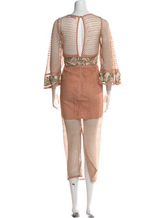 Alice McCall Lace Pattern Long Dress