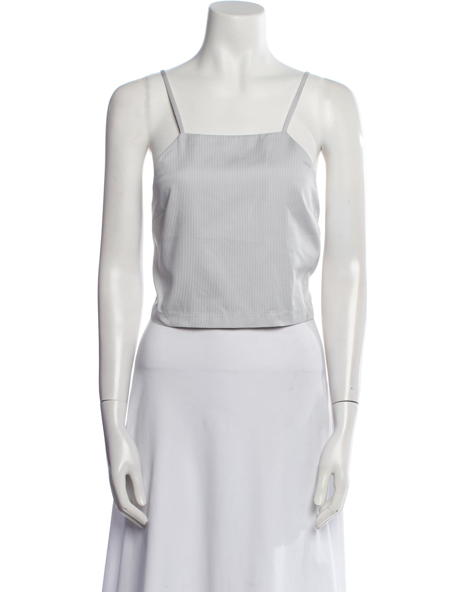 Alice McCall Square Neckline Sleeveless Crop Top