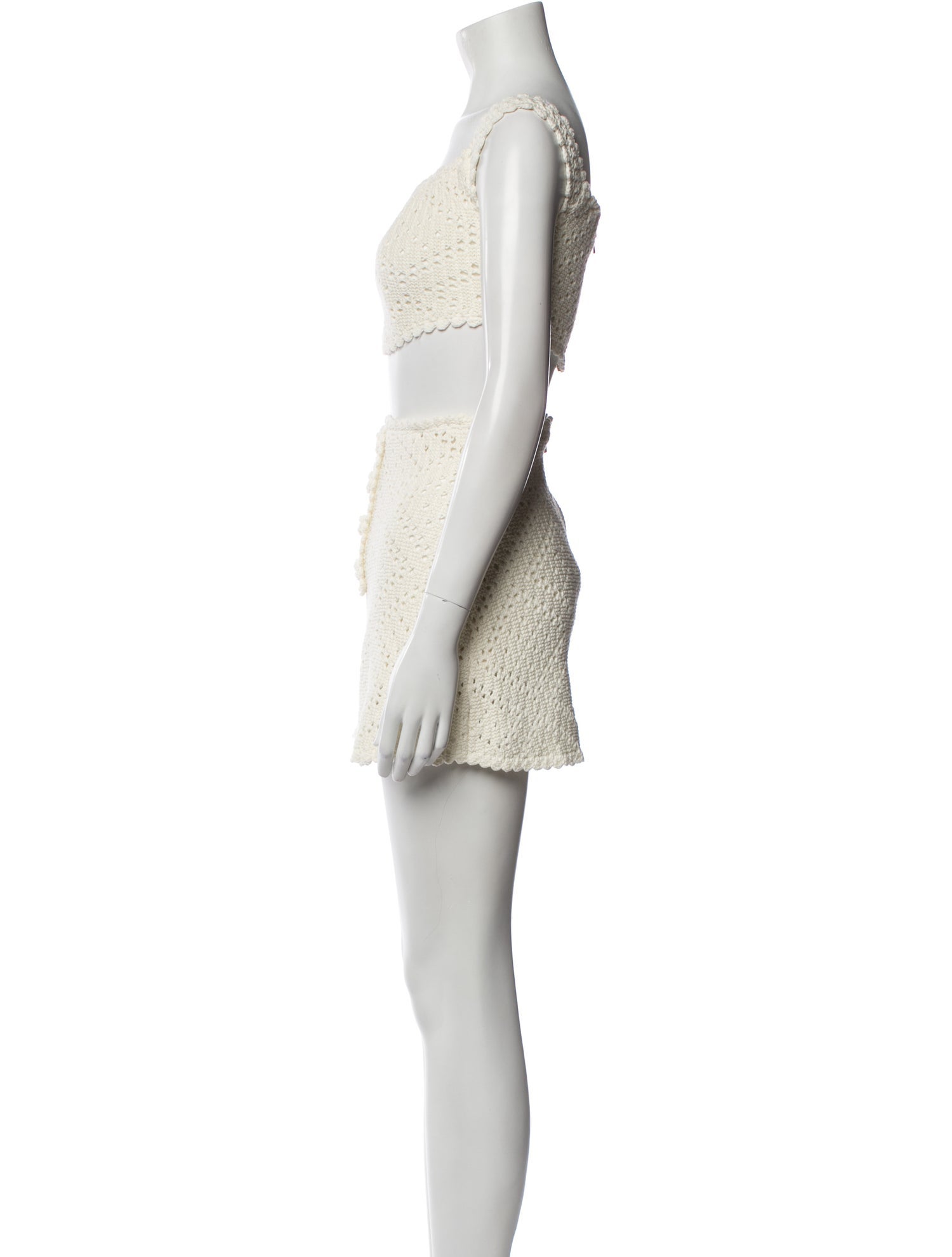 Alice McCall Lace Pattern Crochet Trim Short Set w/ Tags