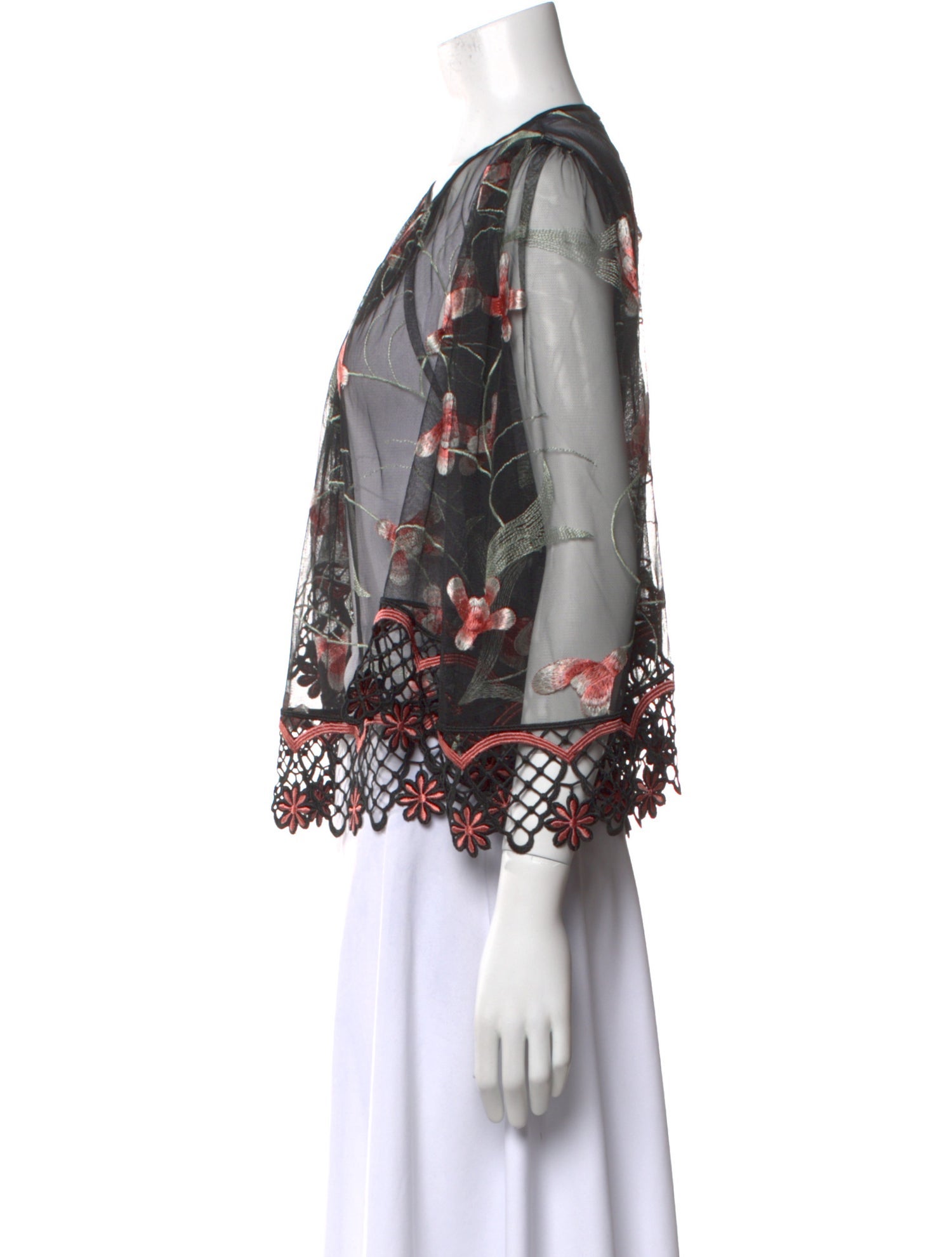 Alice McCall Floral Print Crew Neck Blouse