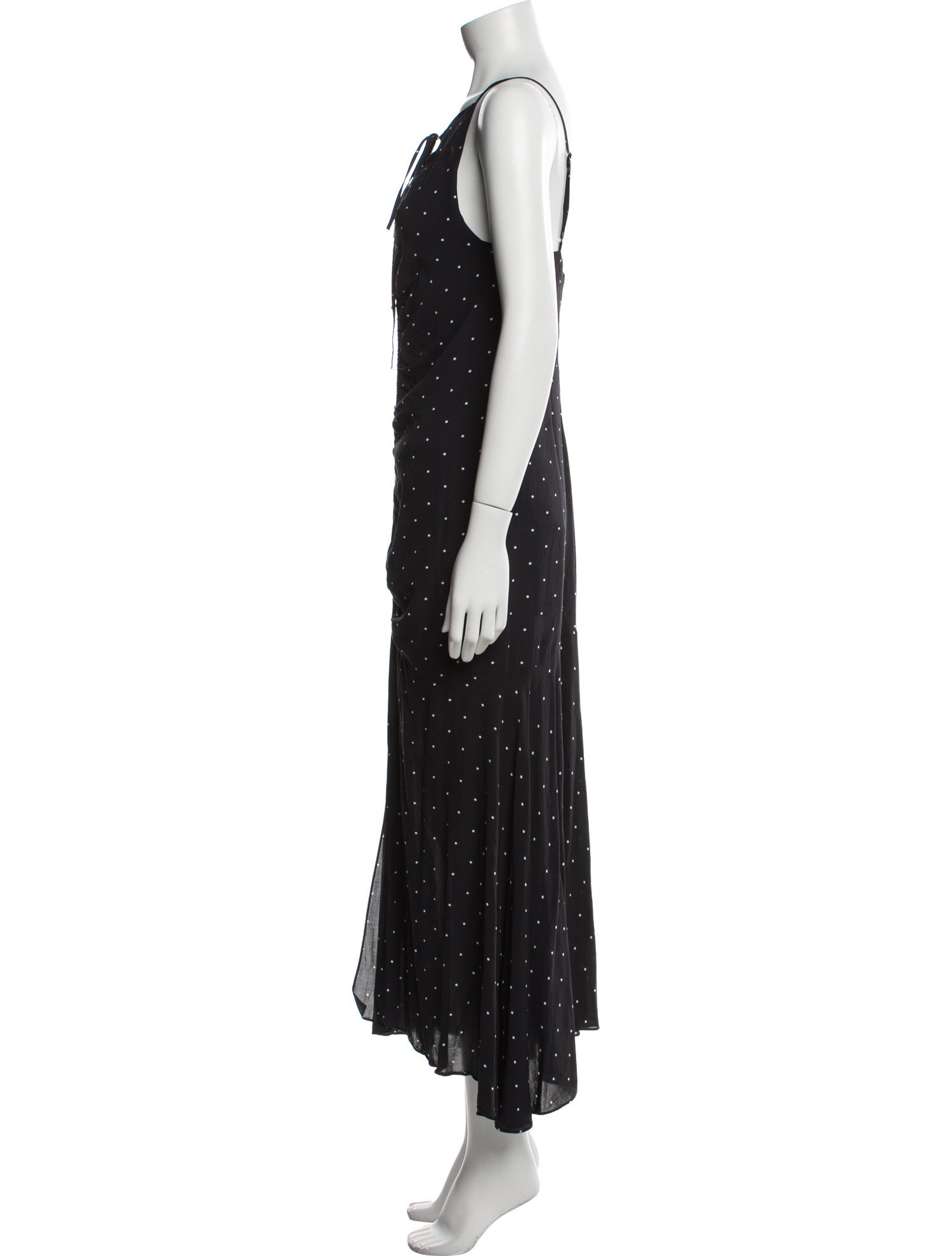 Alice McCall Polka Dot Print Long Dress