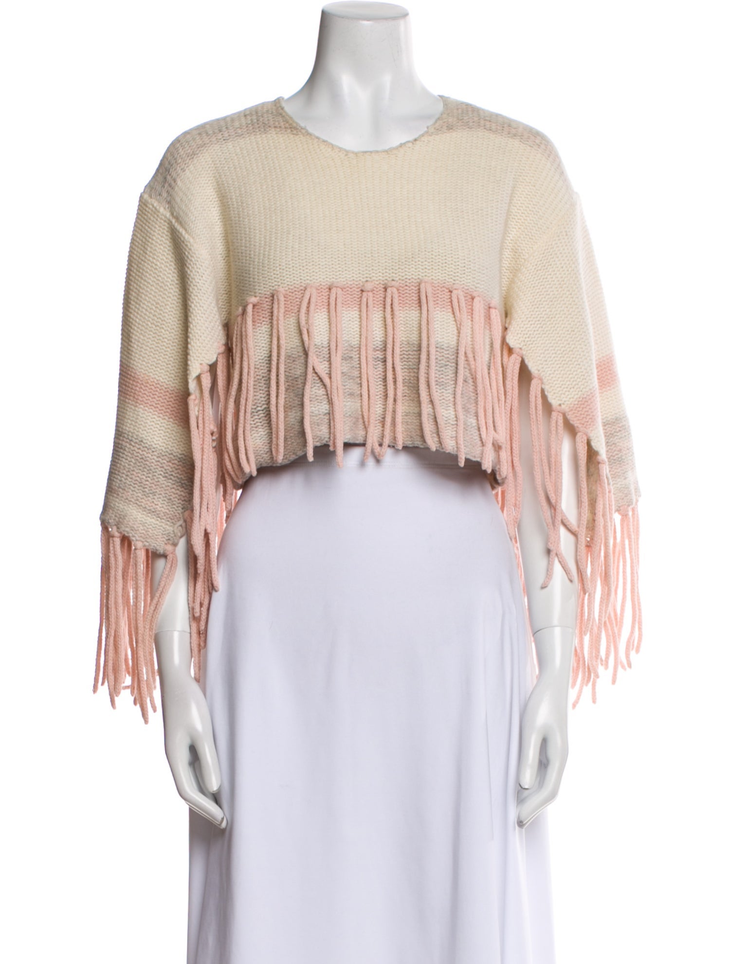 Alice McCall Striped Crew Neck Sweater