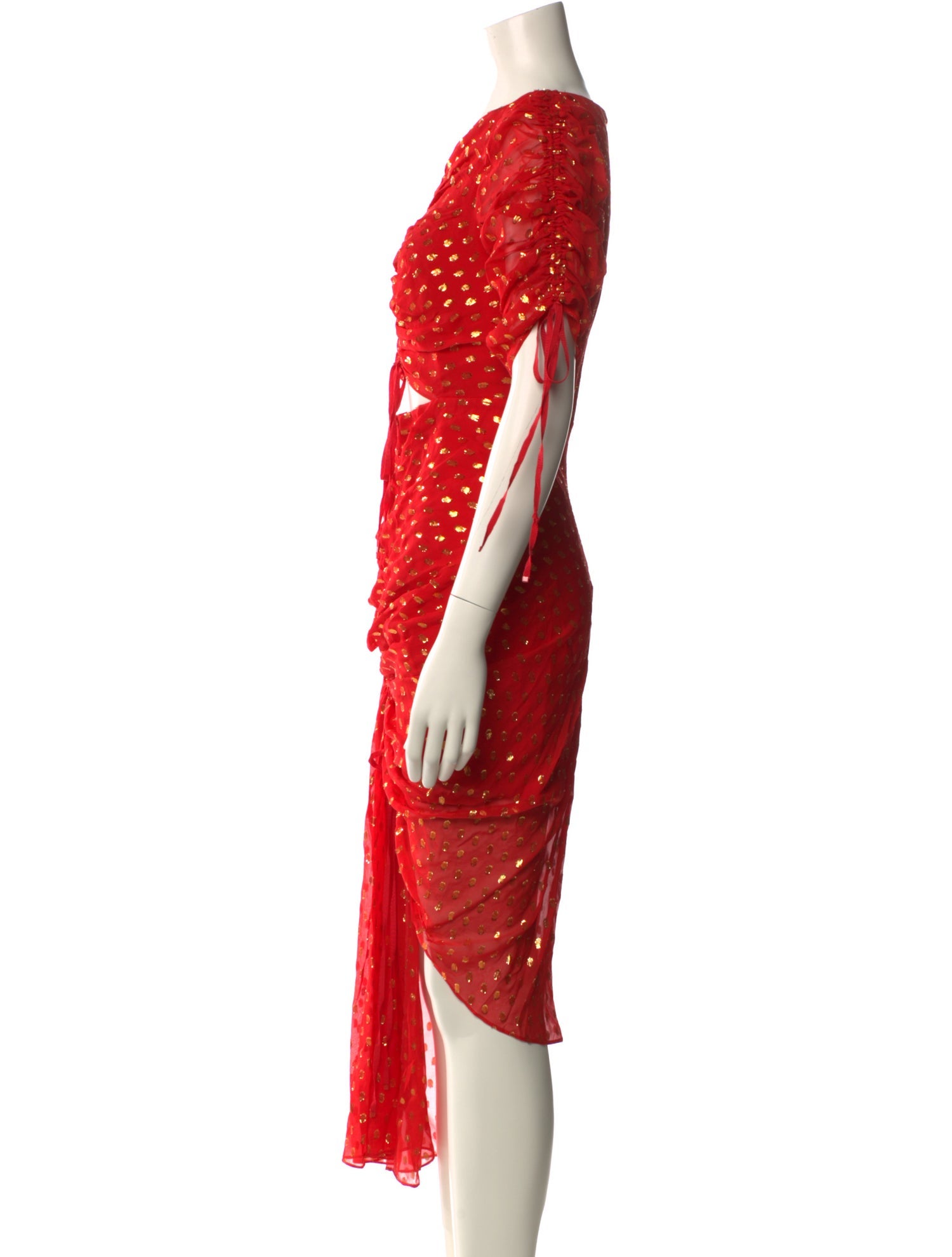 Alice McCall Silk Midi Length Dress