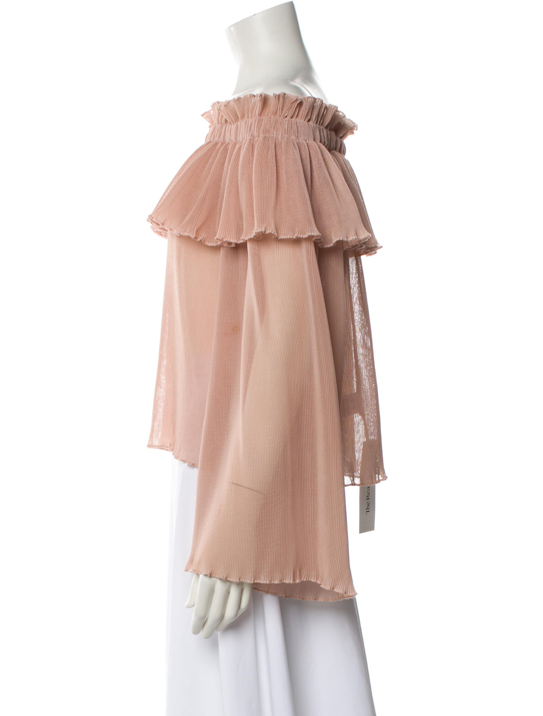 Alice McCall Off-The-Shoulder Long Sleeve Blouse