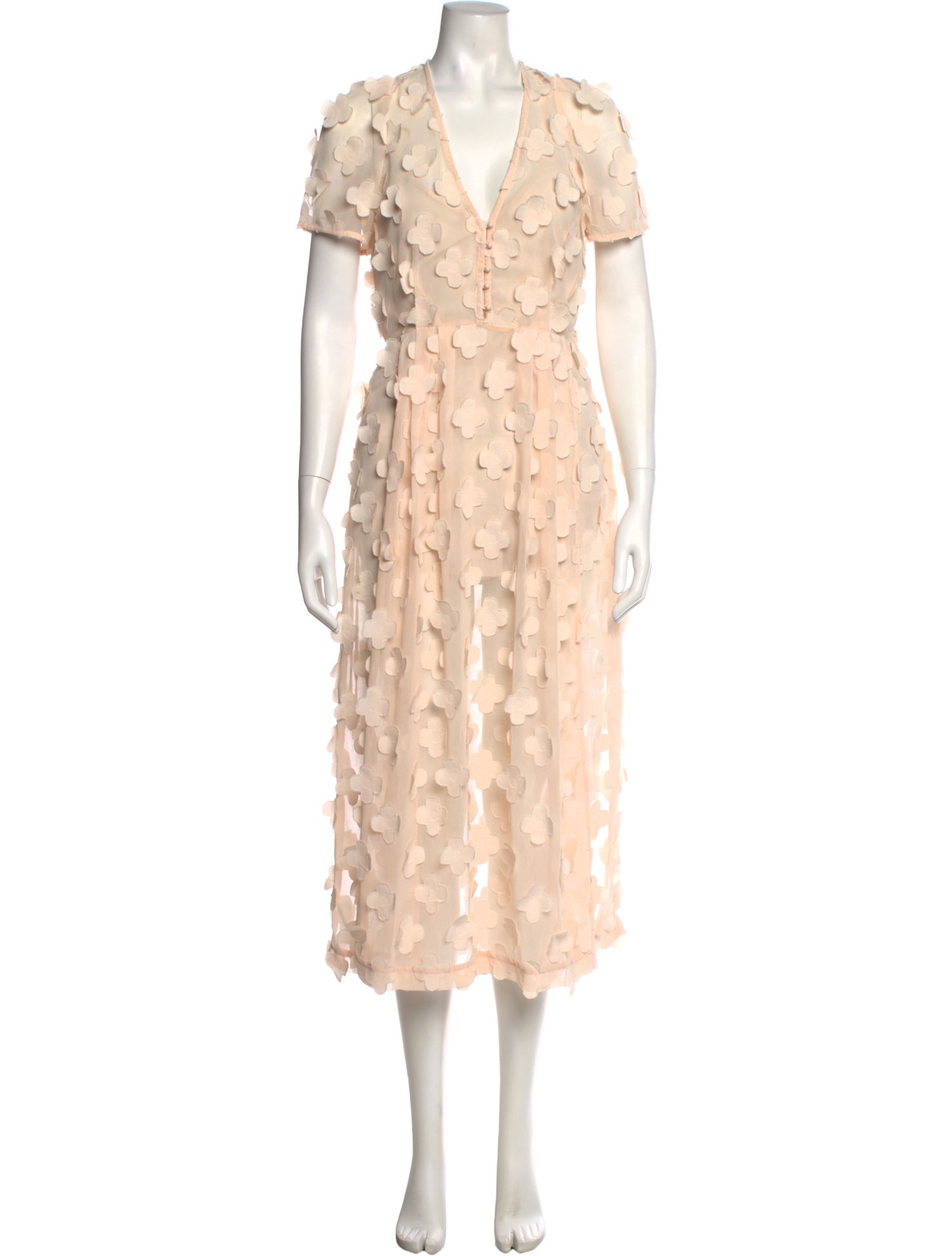 Alice McCall V-Neck Long Dress