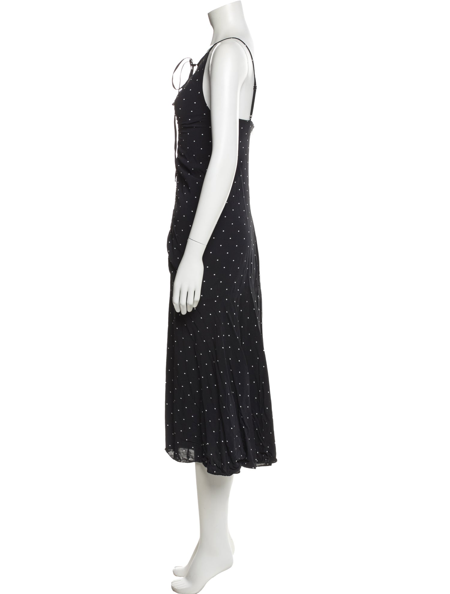 Alice McCall Polka Dot Print Long Dress