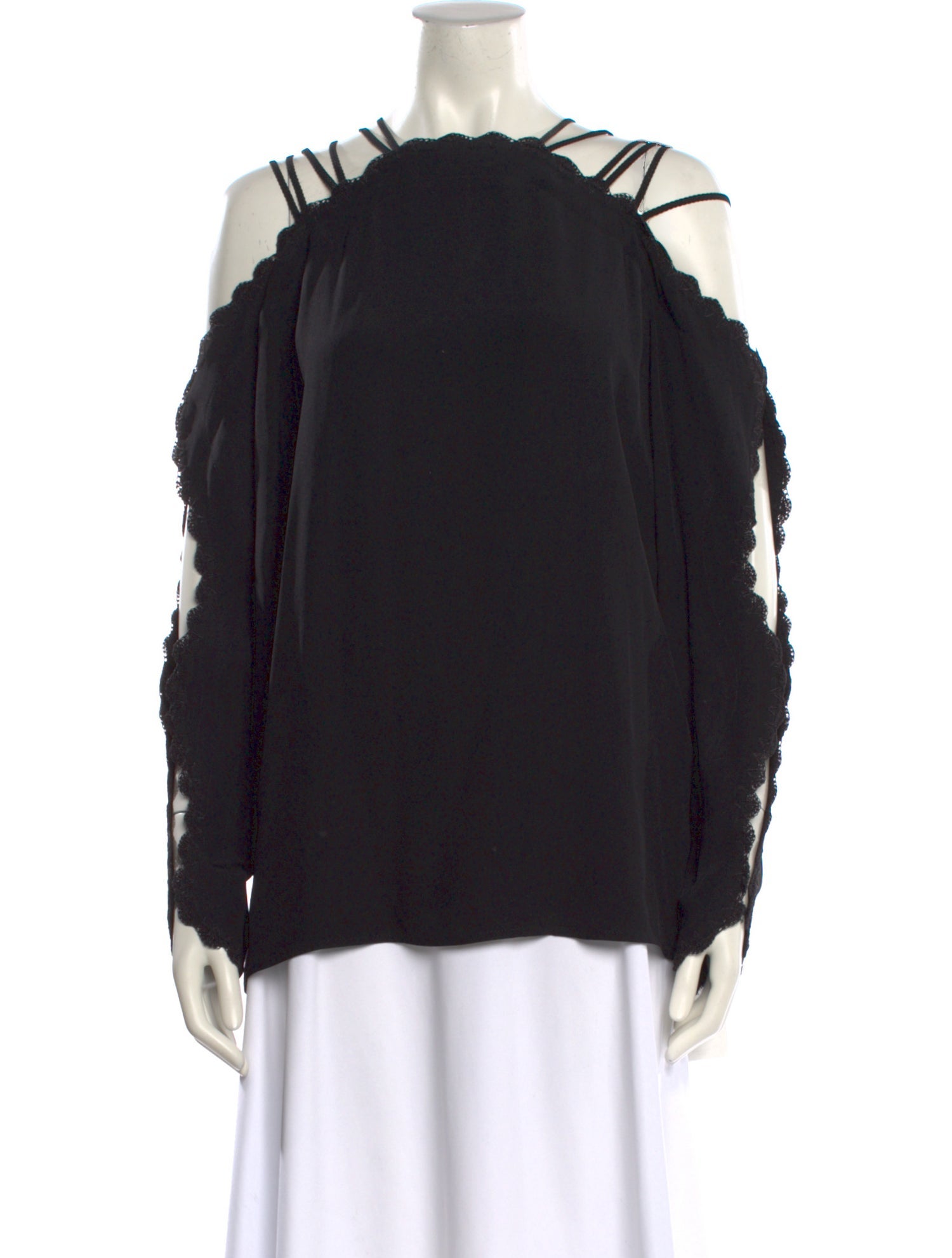 Alice McCall Off-The-Shoulder Long Sleeve Blouse
