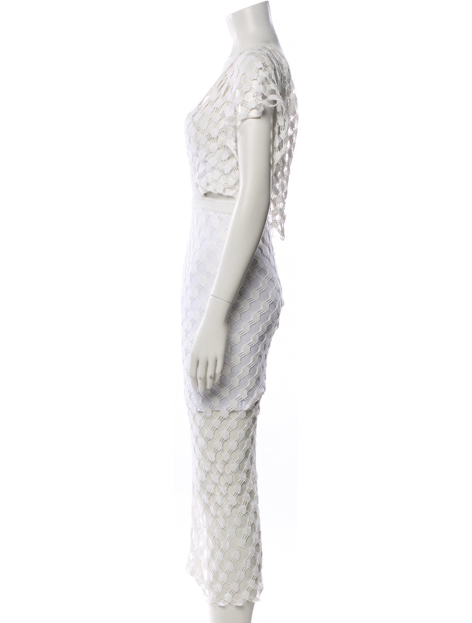 Alice McCall Lace Pattern Long Dress