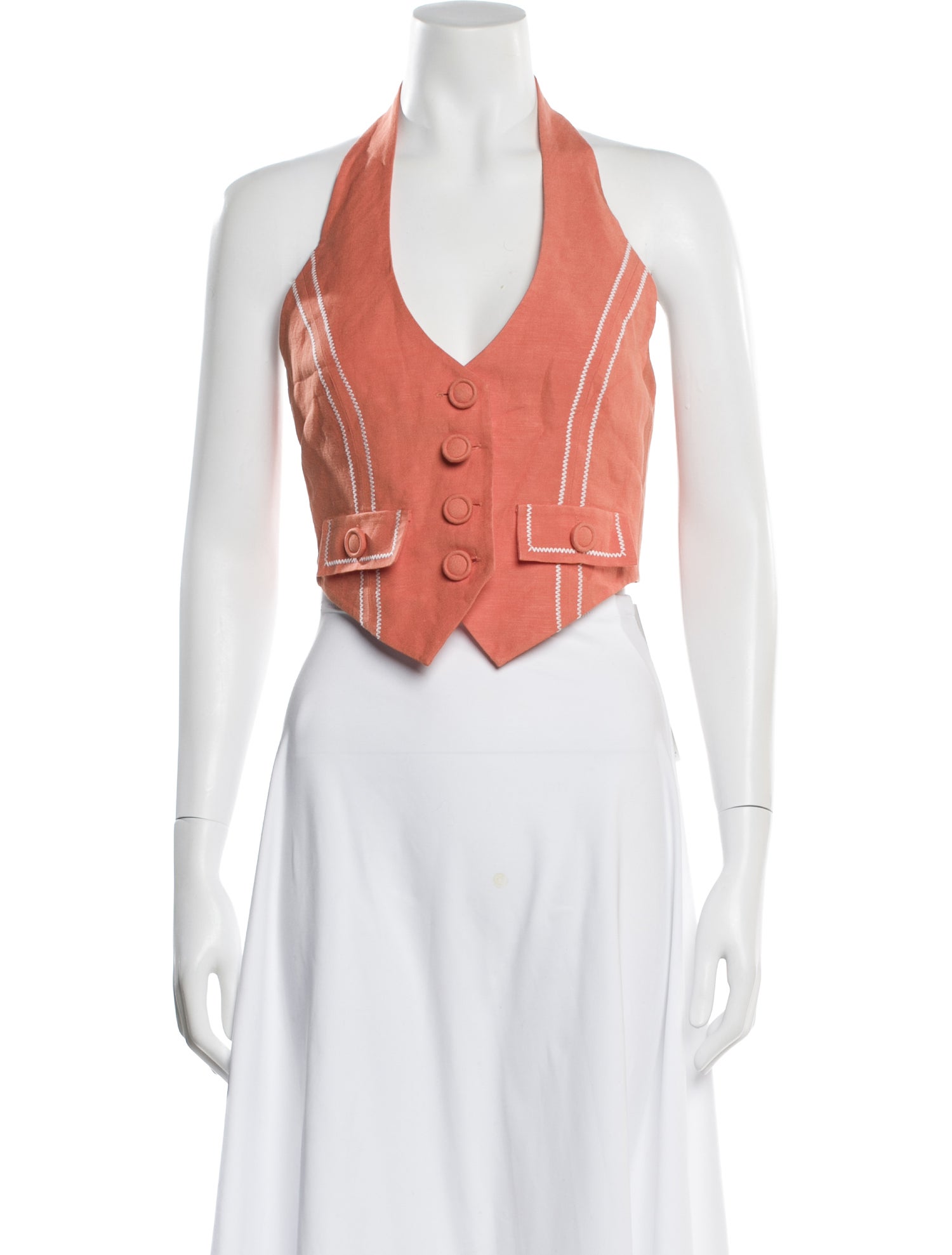 Alice McCall Halterneck Sleeveless Top