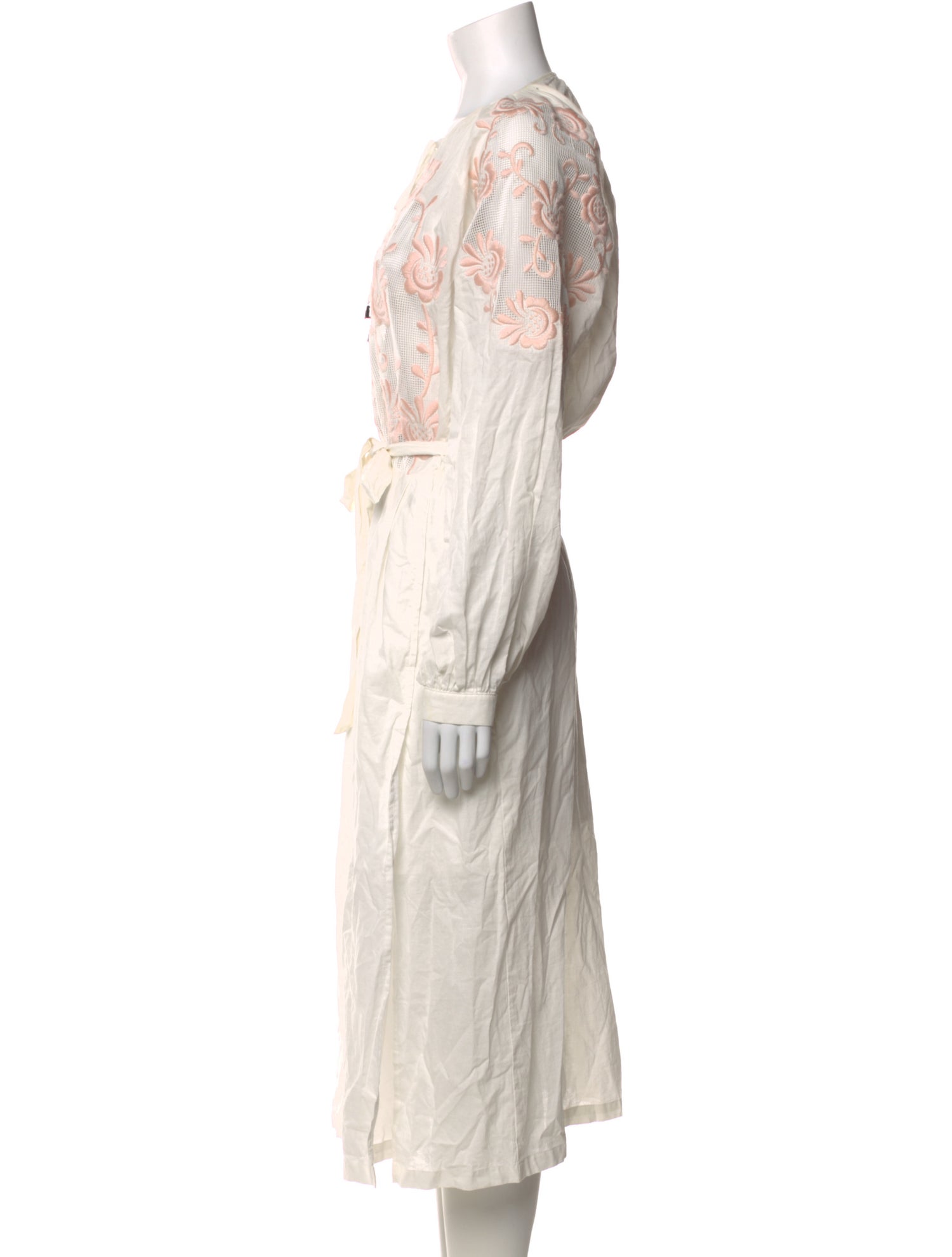 Alice McCall Scoop Neck Midi Length Dress