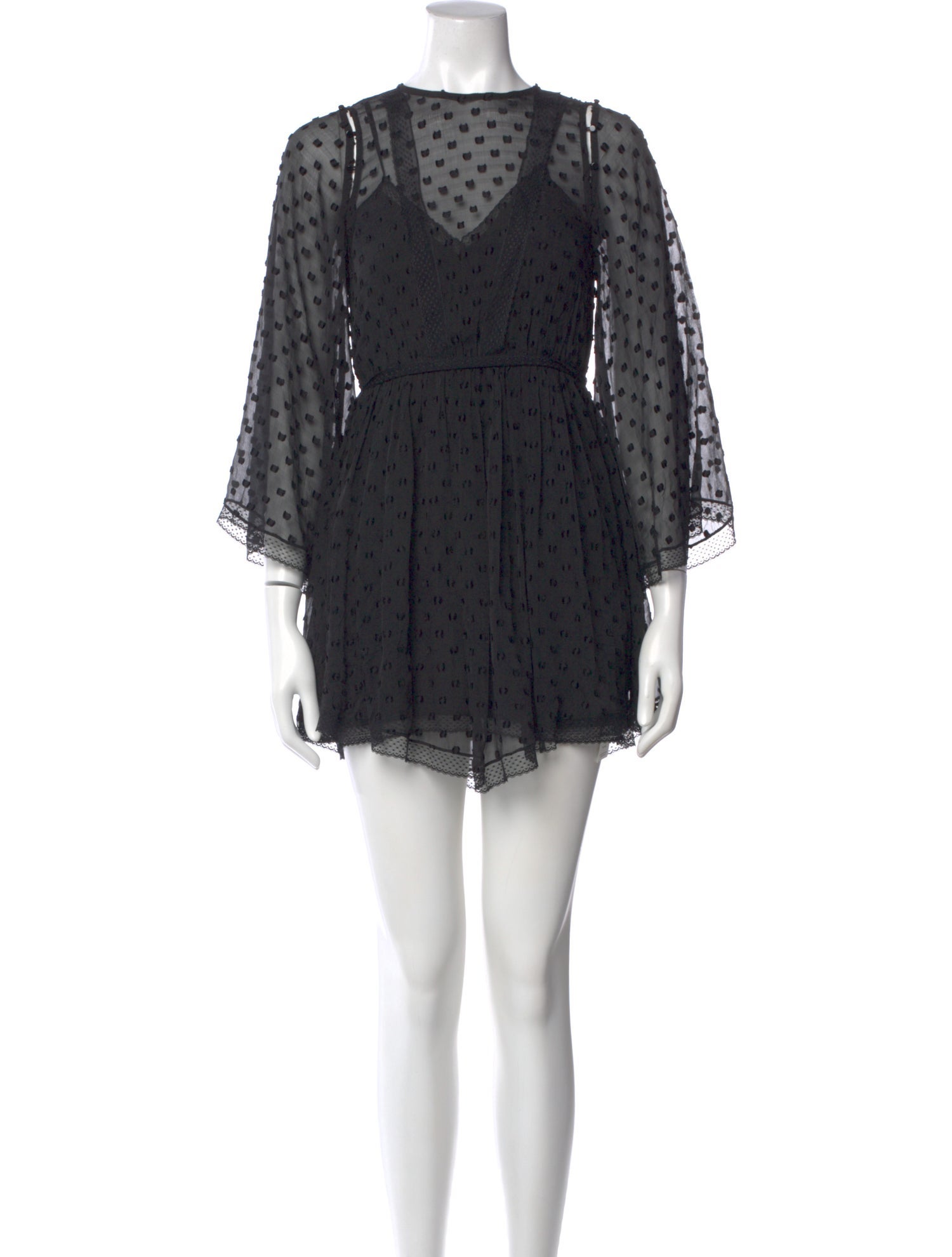 Alice McCall Polka Dot Print Mini Dress