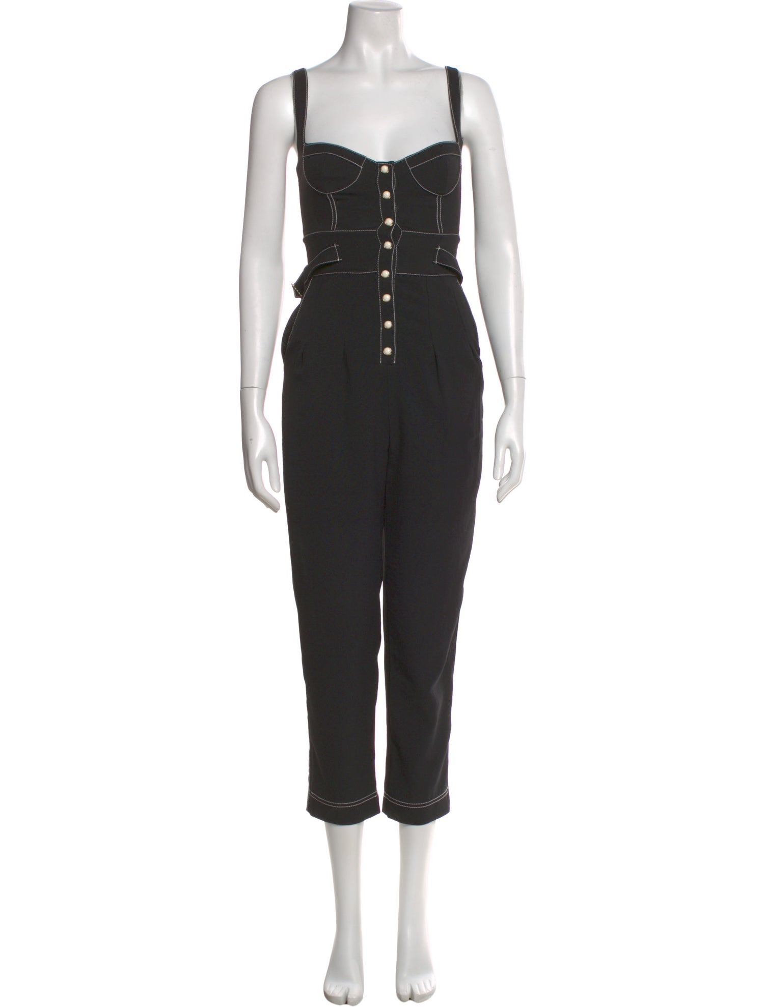 Alice McCall Square Neckline Jumpsuit