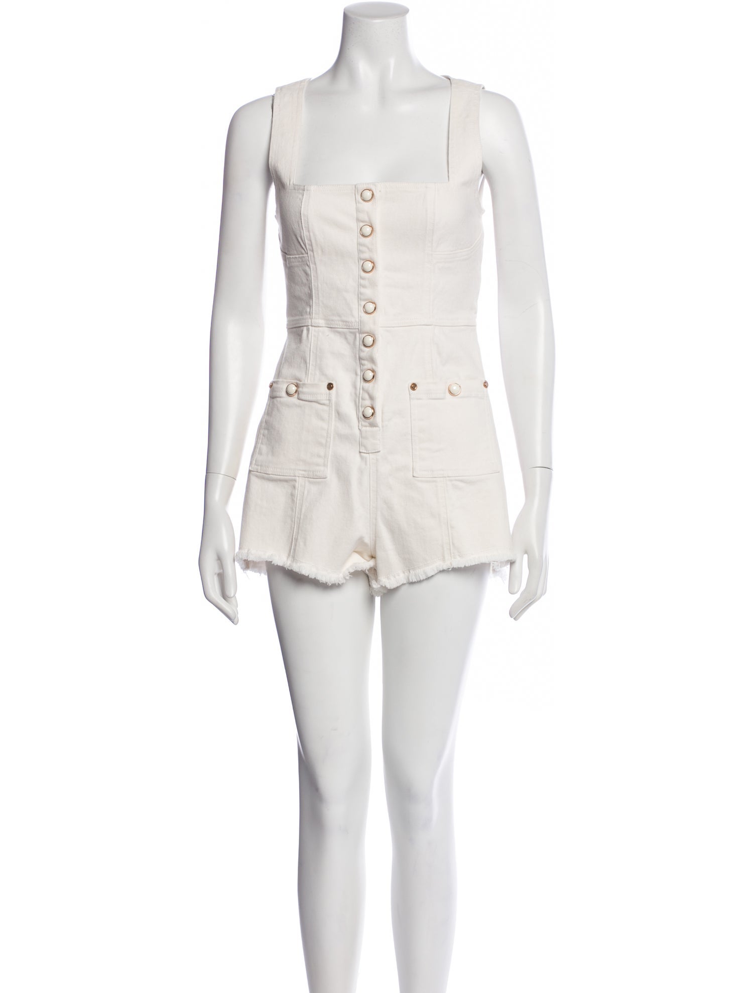 Alice McCall Square Neckline Romper