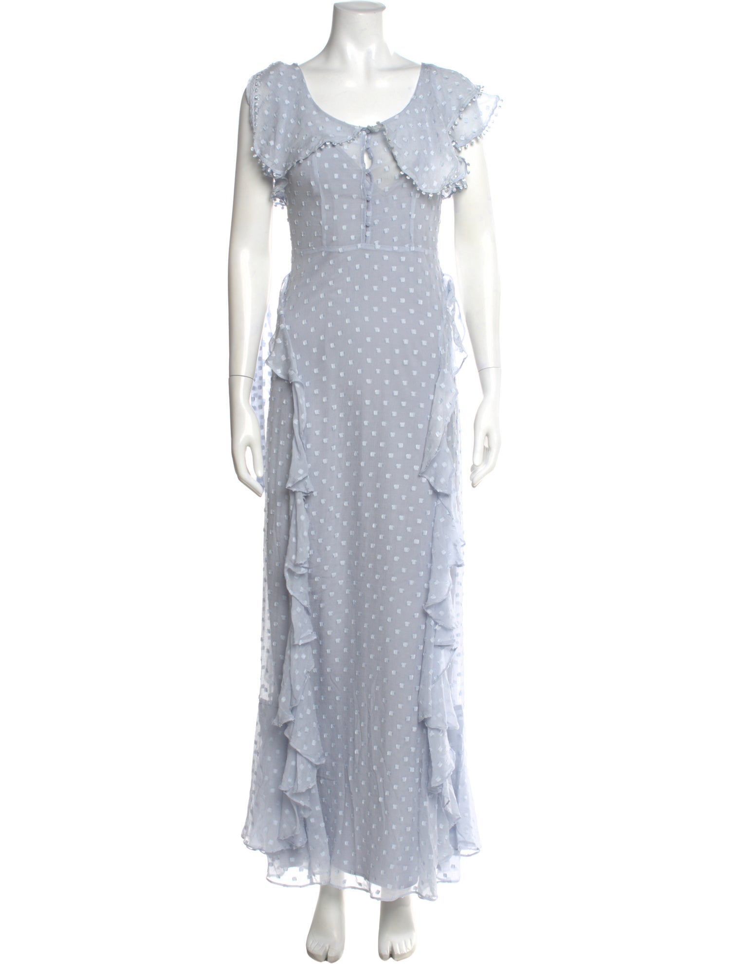 Alice McCall Polka Dot Print Long Dress w/ Tags