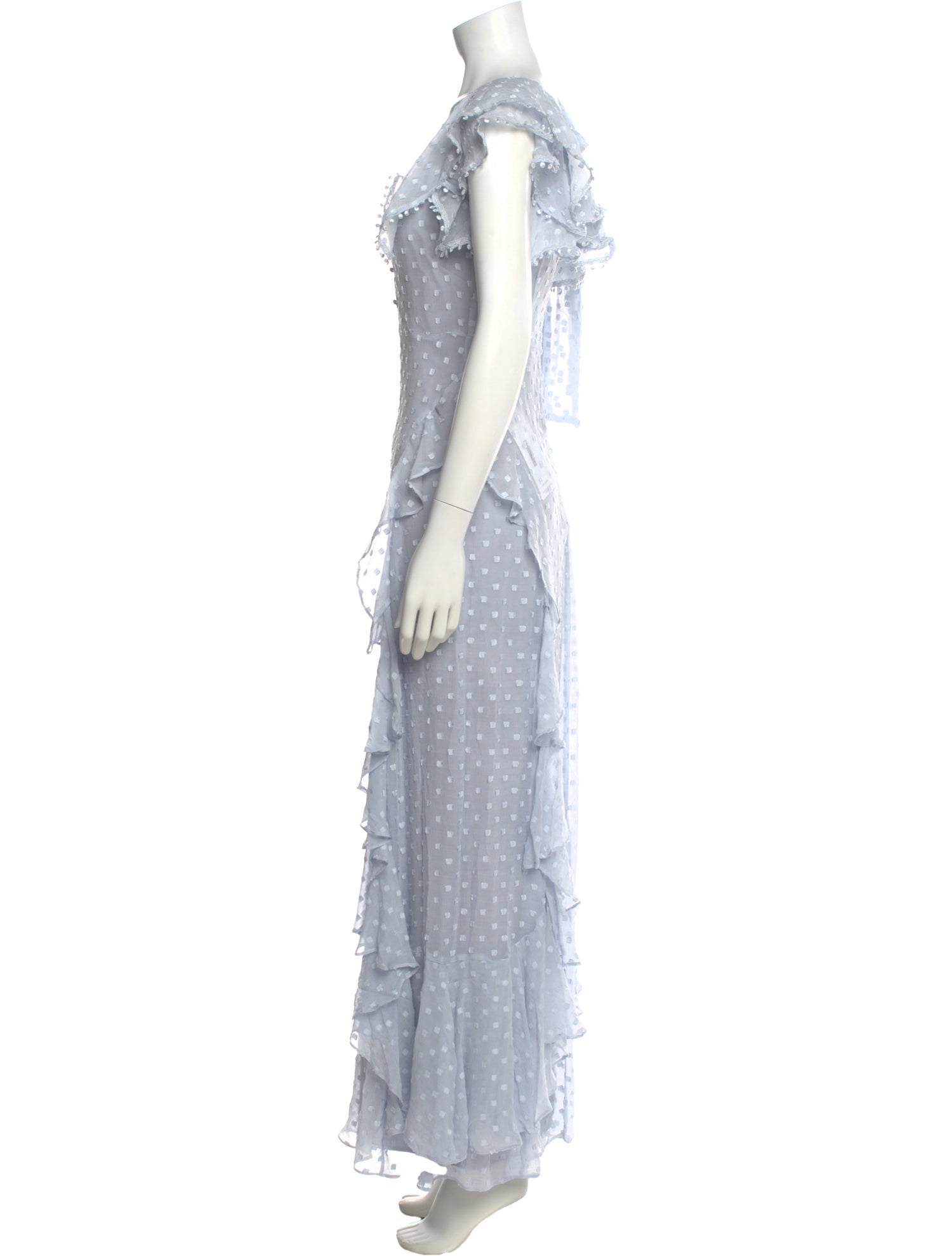 Alice McCall Polka Dot Print Long Dress w/ Tags