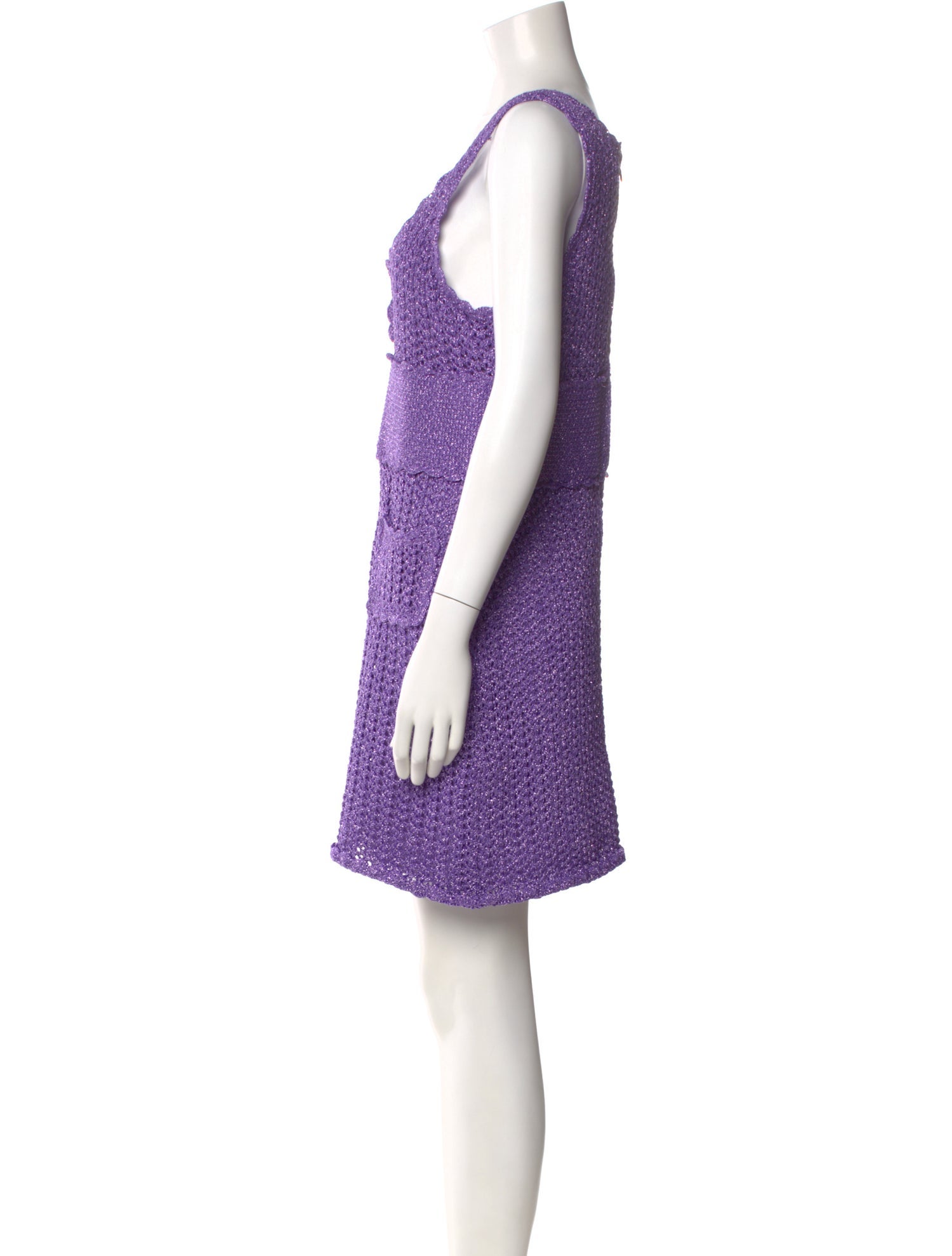 Alice McCall Scoop Neck Mini Dress