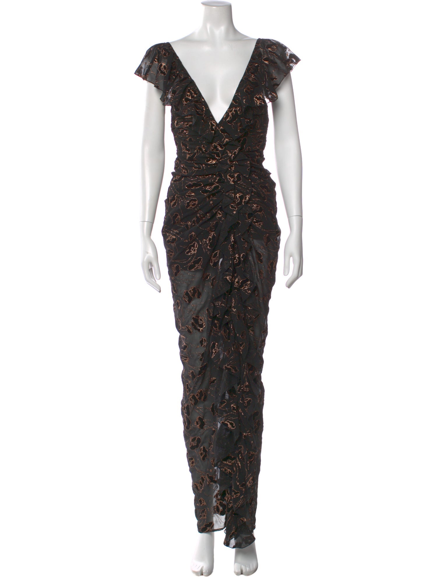 Alice McCall Lace Pattern Long Dress