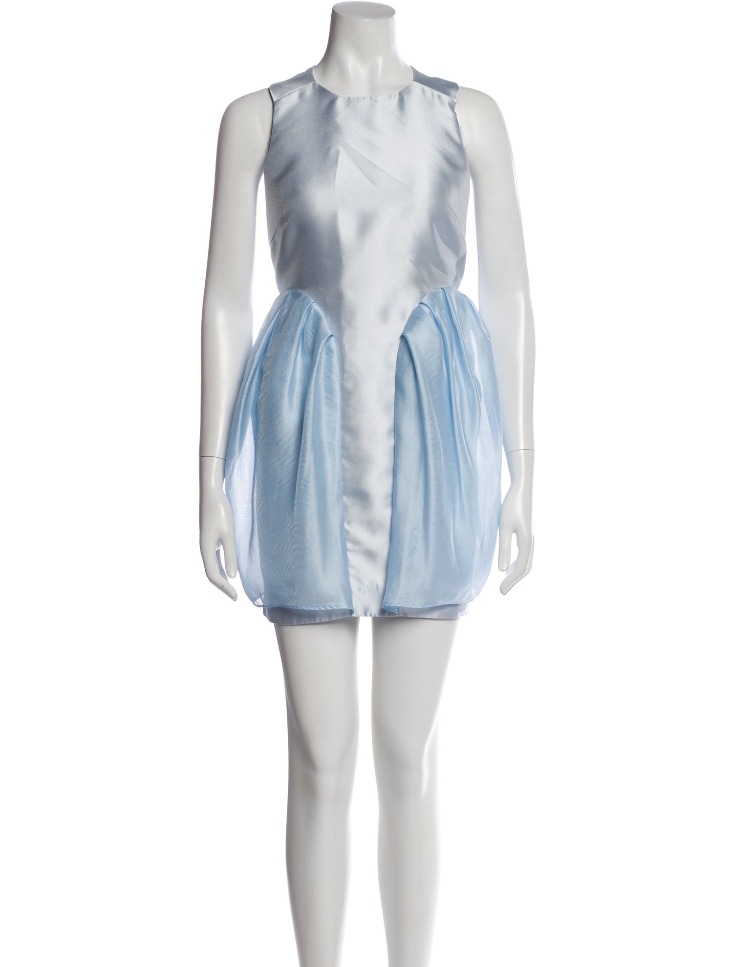 Alice McCall Crew Neck Mini Dress - Blue Dresses, Clothing - WMCCL29252 |  The RealReal