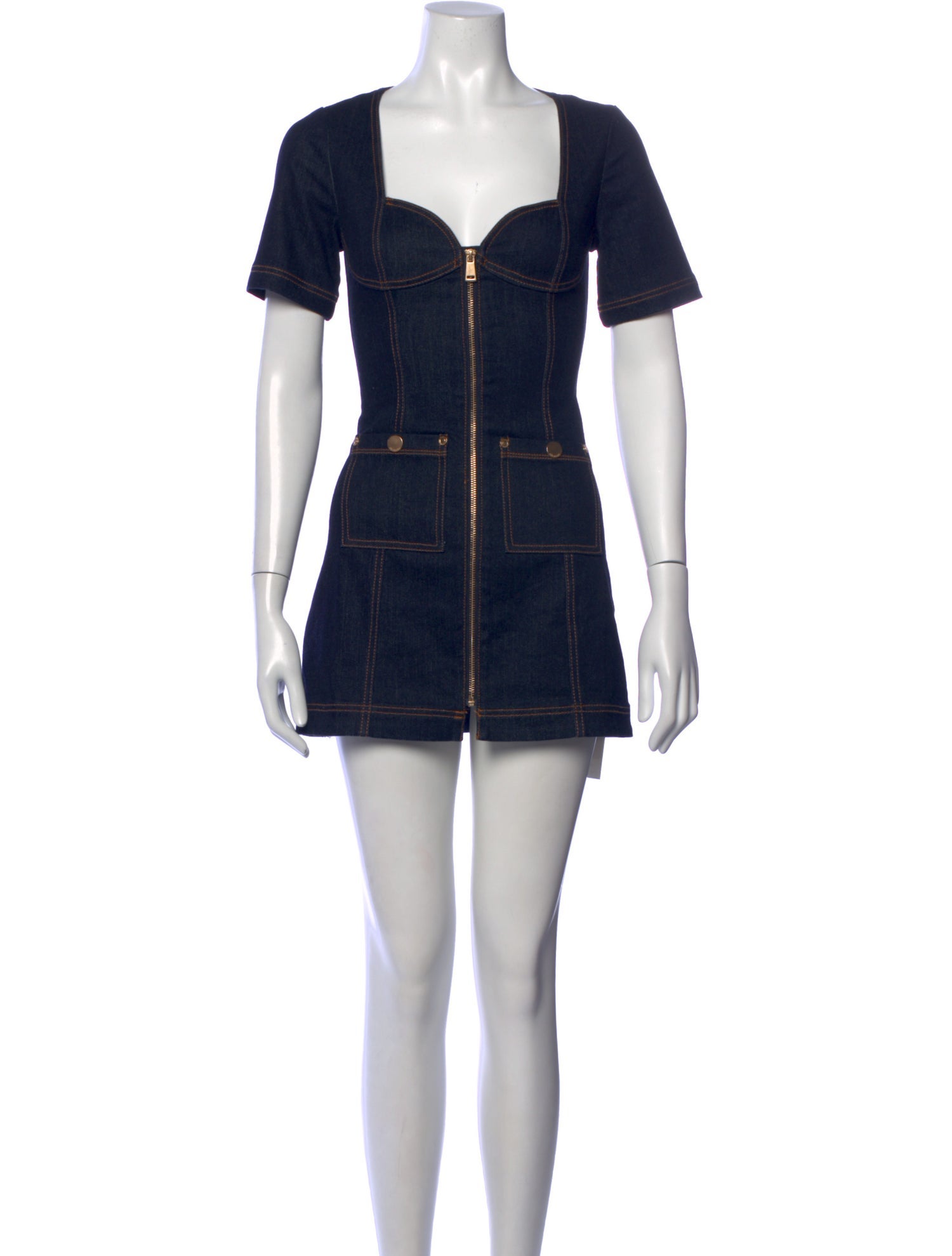 Alice McCall Square Neckline Mini Dress