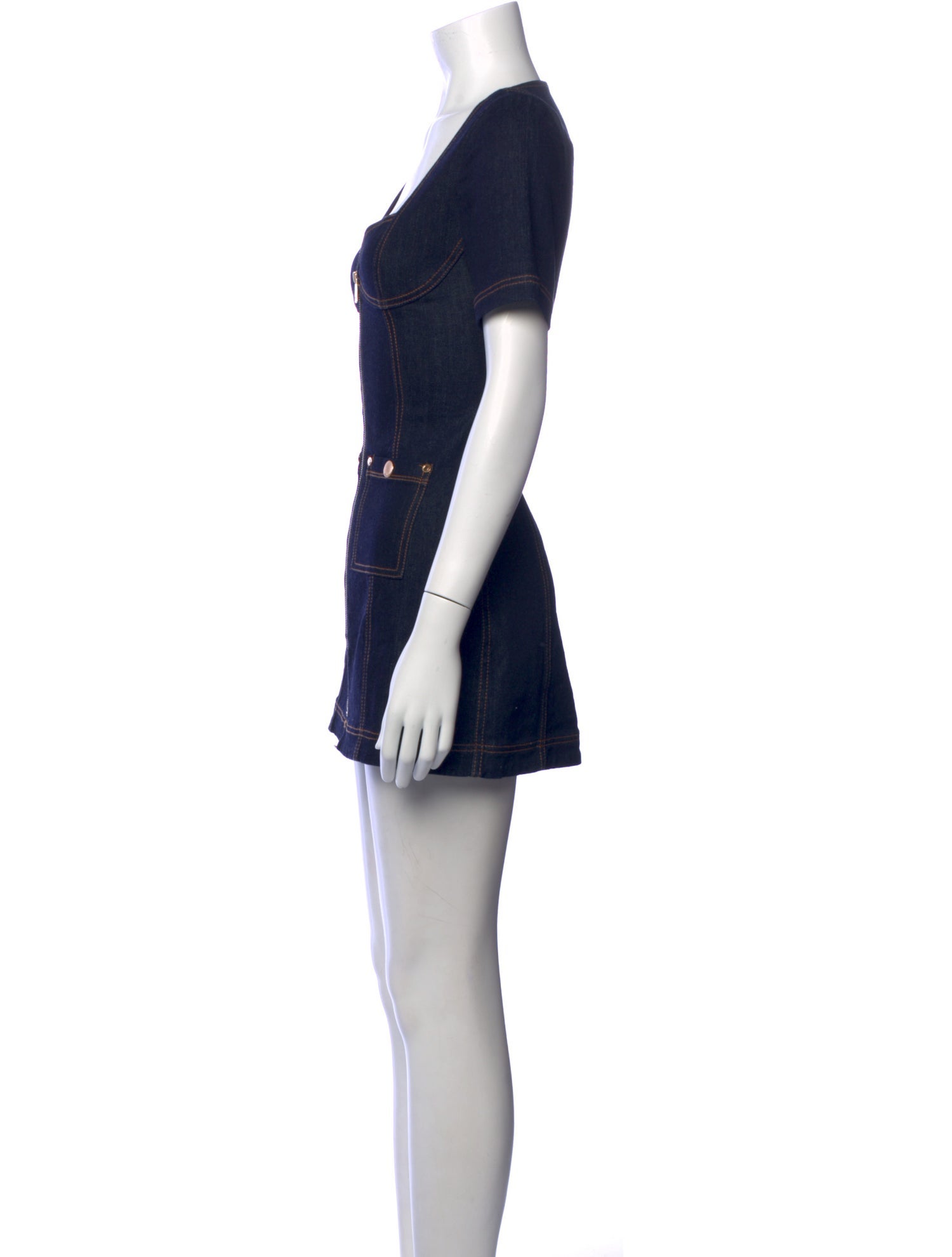 Alice McCall Square Neckline Mini Dress