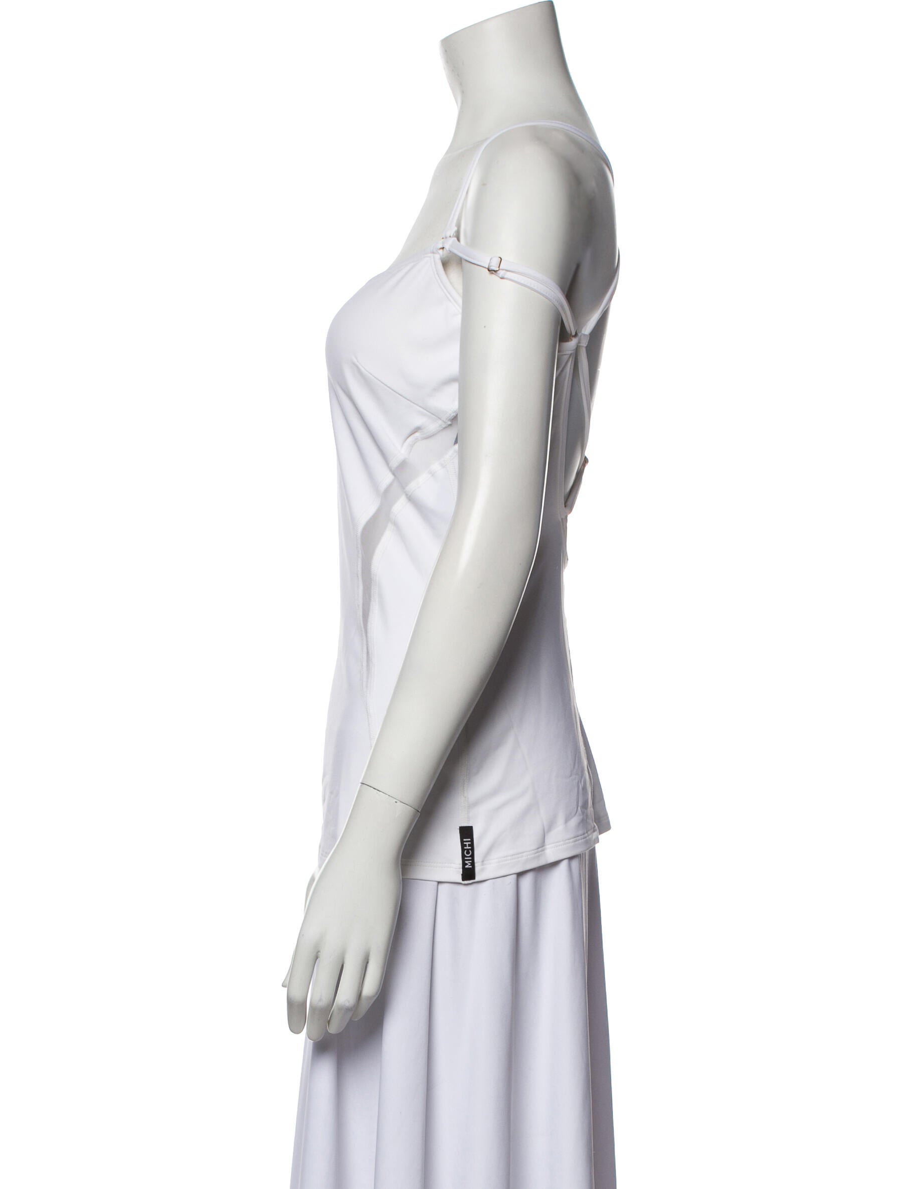 Michi Square Neckline Sleeveless Top