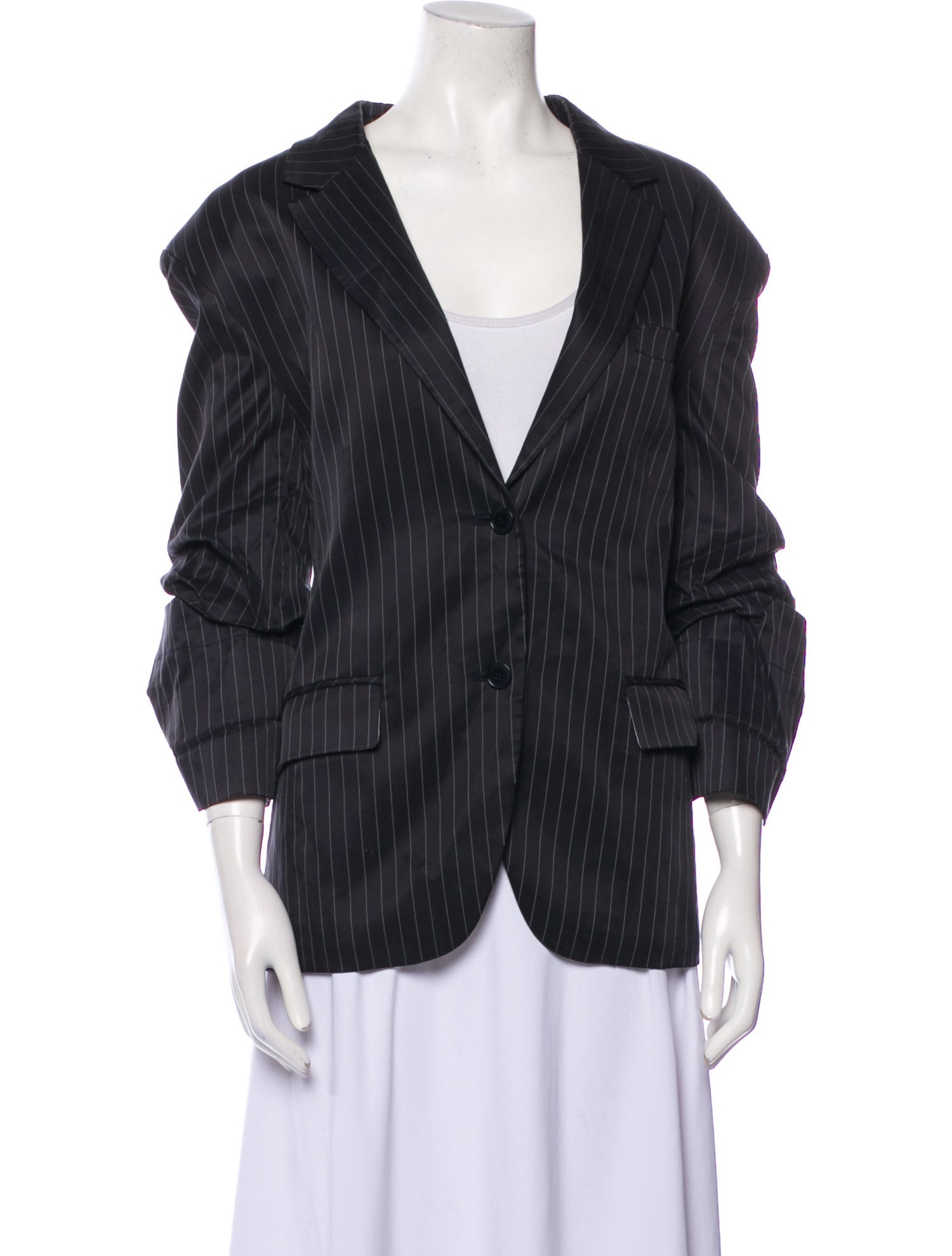 Moon Choi Striped Blazer
