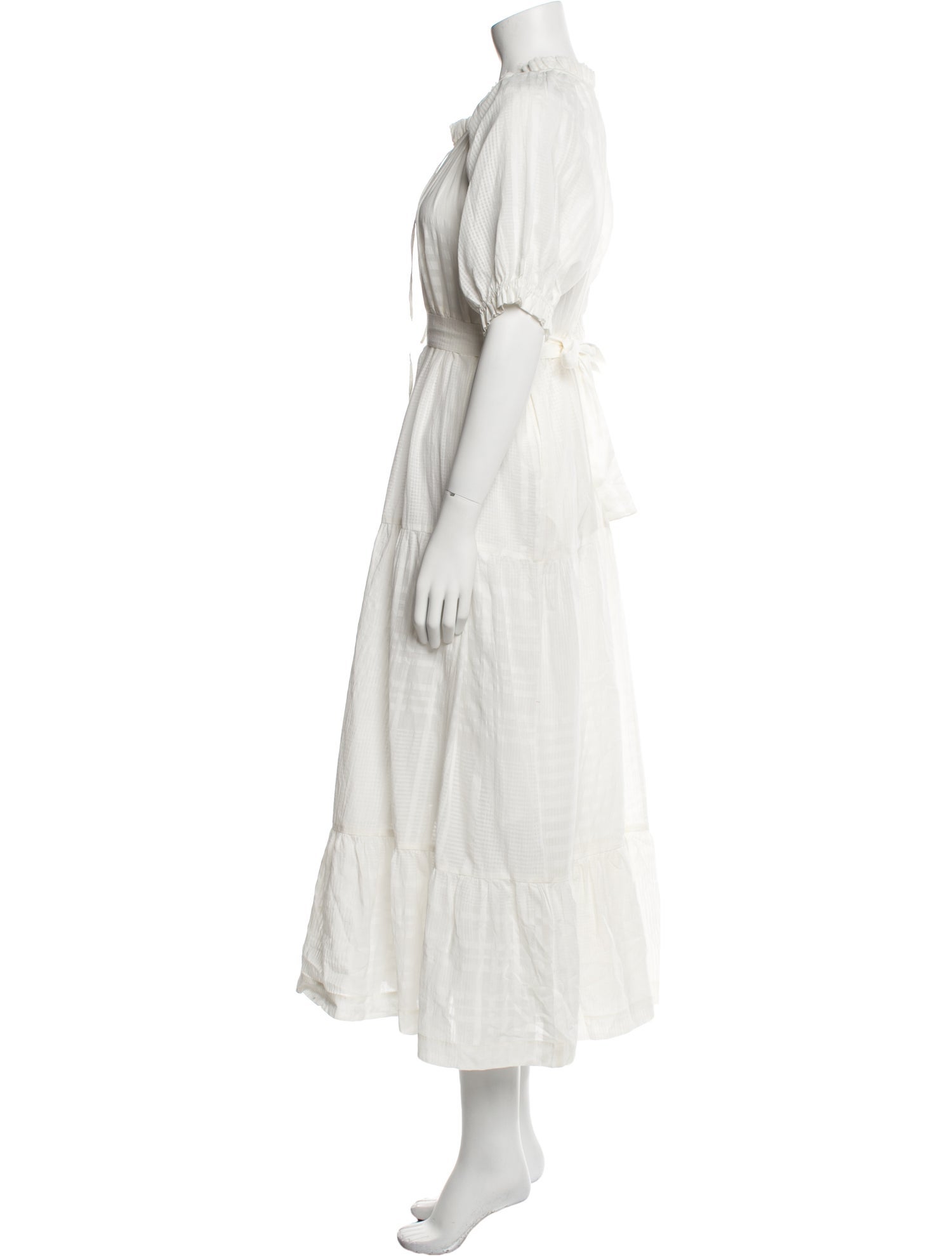 Mii Collection V-Neck Long Dress